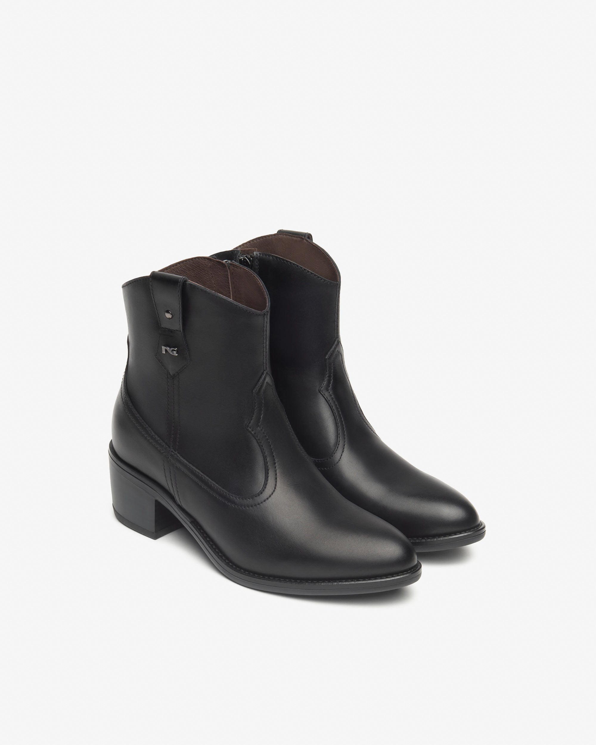 NeroGiardini Bottines bottines femme cuir confort ville