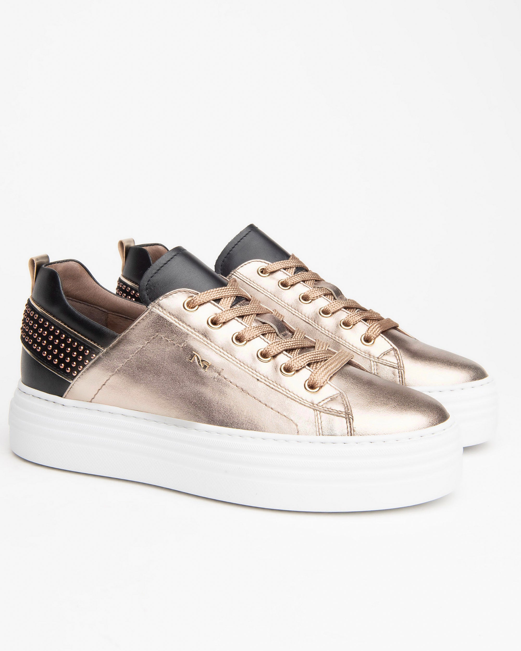 NeroGiardini Sneakers Cuir Velours Femme DryGo