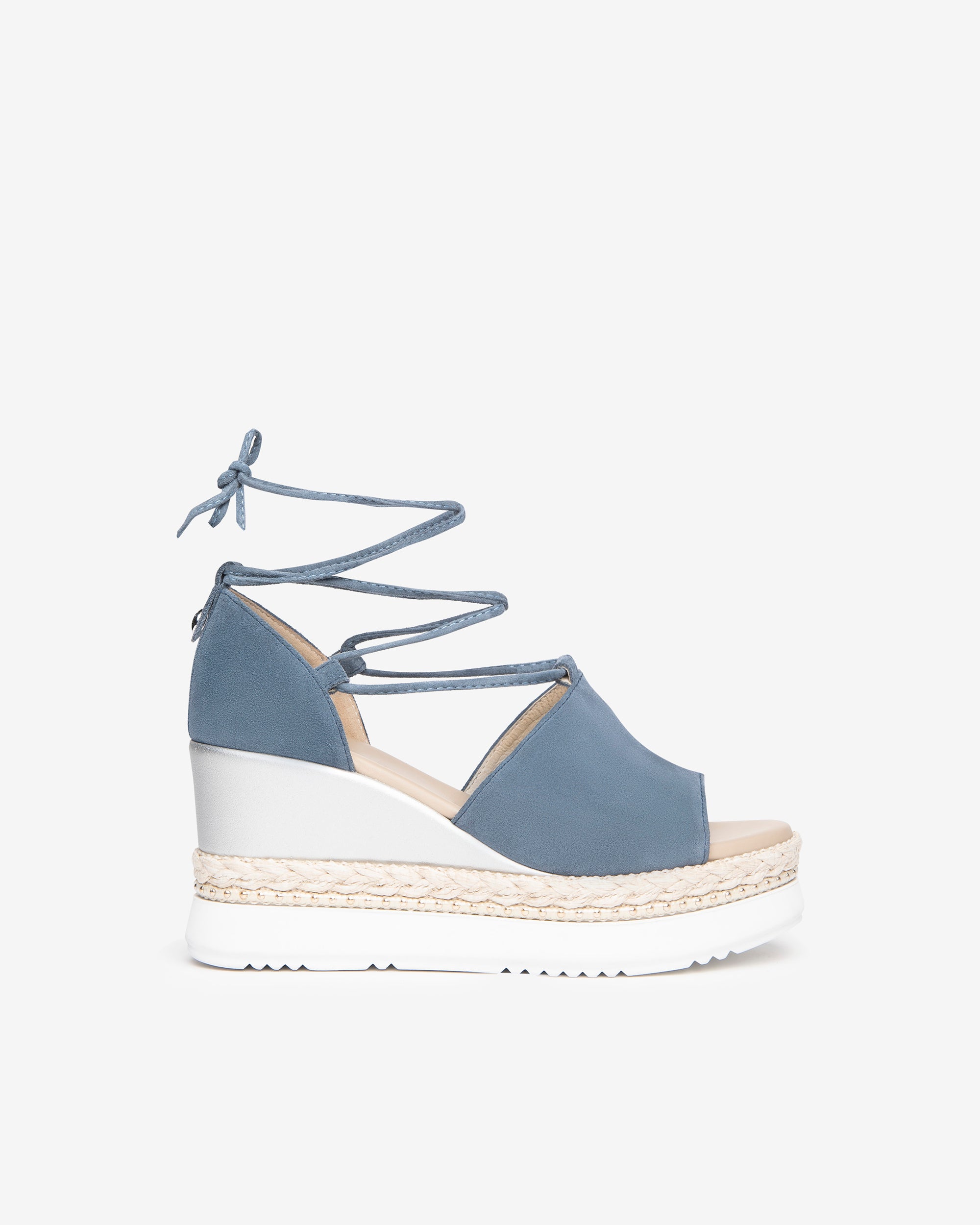NeroGiardini Sandales Femme en Cuir Velours Été