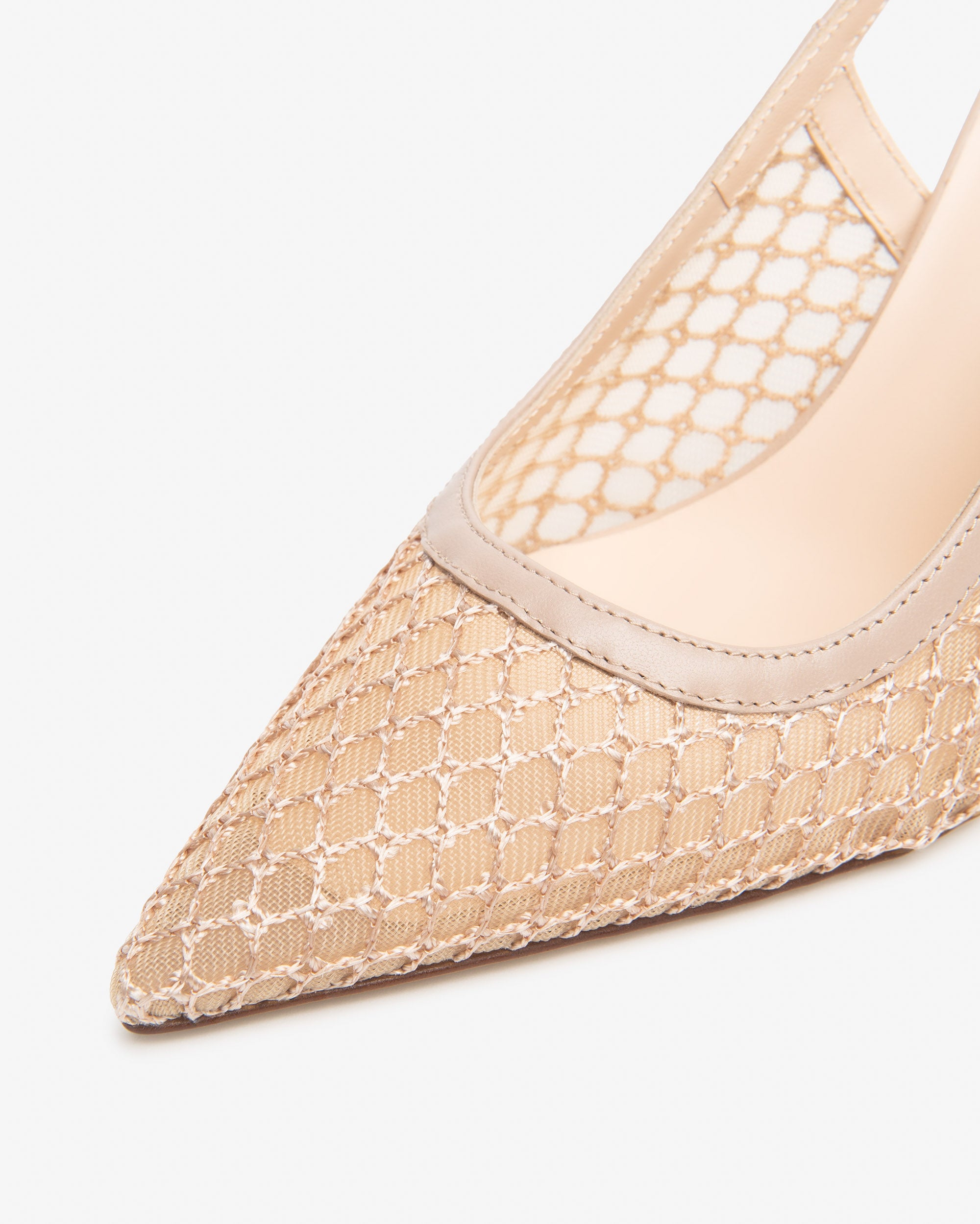 Nerogiardini Slingbacks Femme Cuir Toile