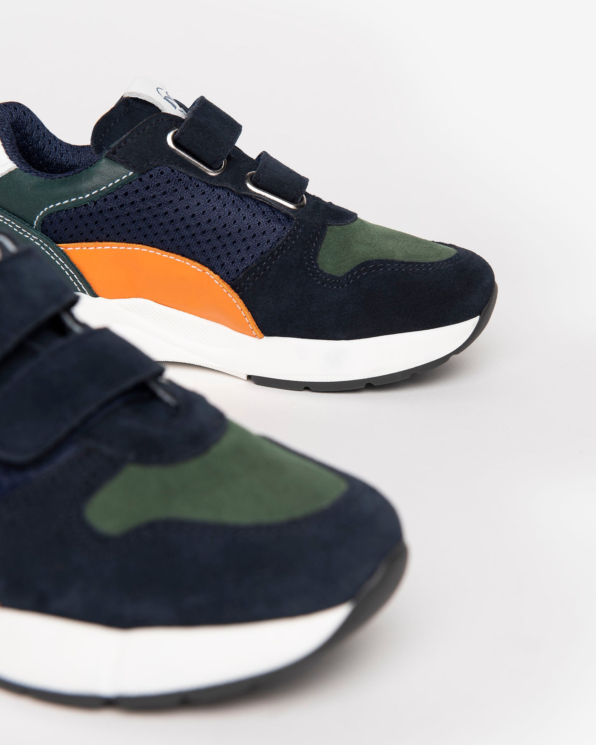 Nerogiardini Sneakers Kids Garçon Cuir Velours Baskets Automne