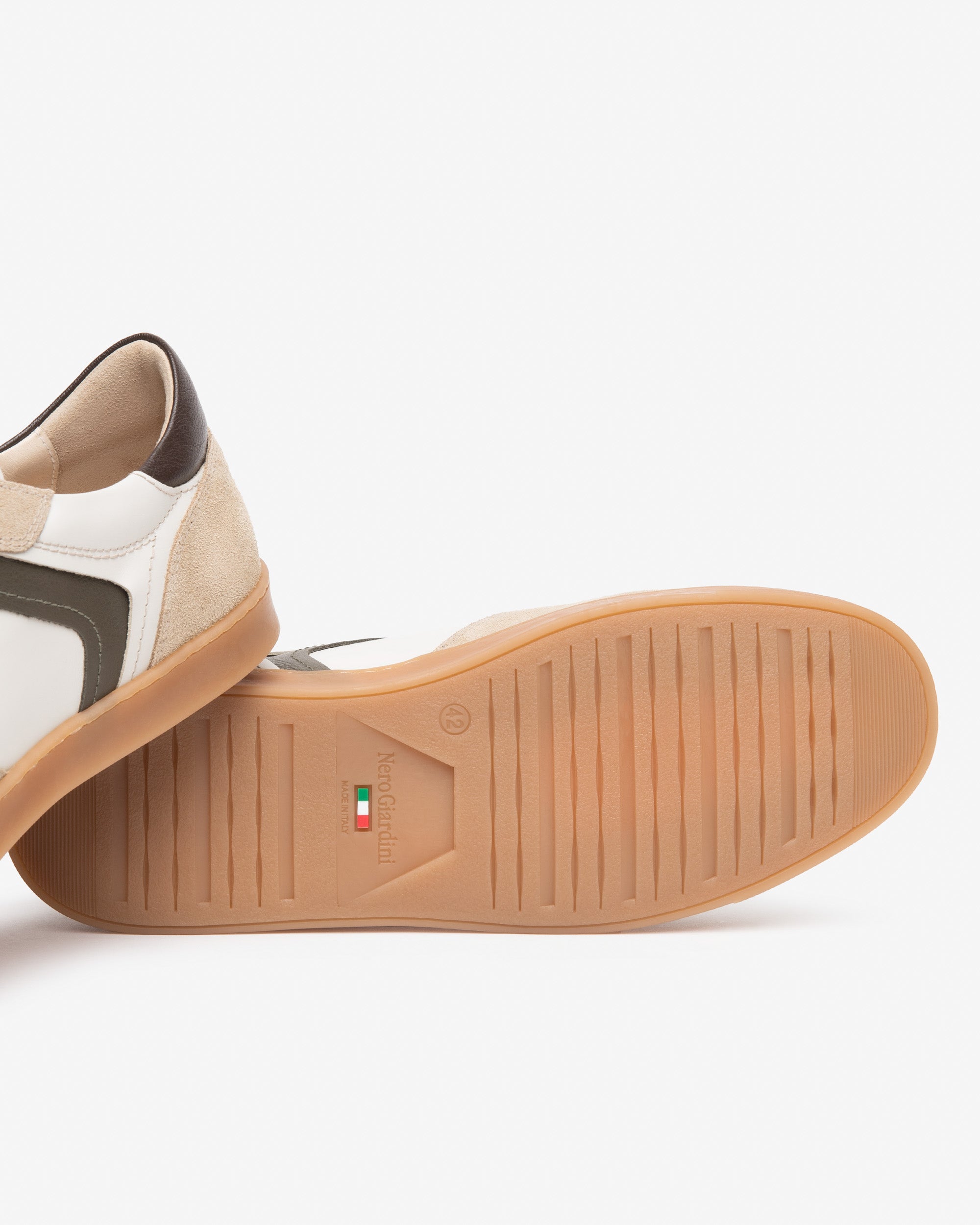 NeroGiardini Sneakers Homme Cuir et Daim