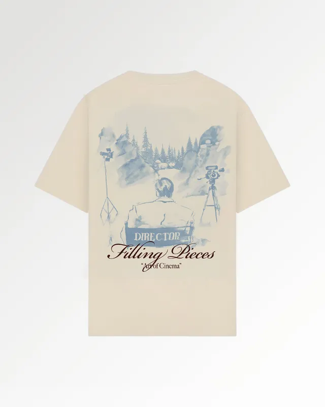 Filling Pieces Director t-shirt blanc coton bio