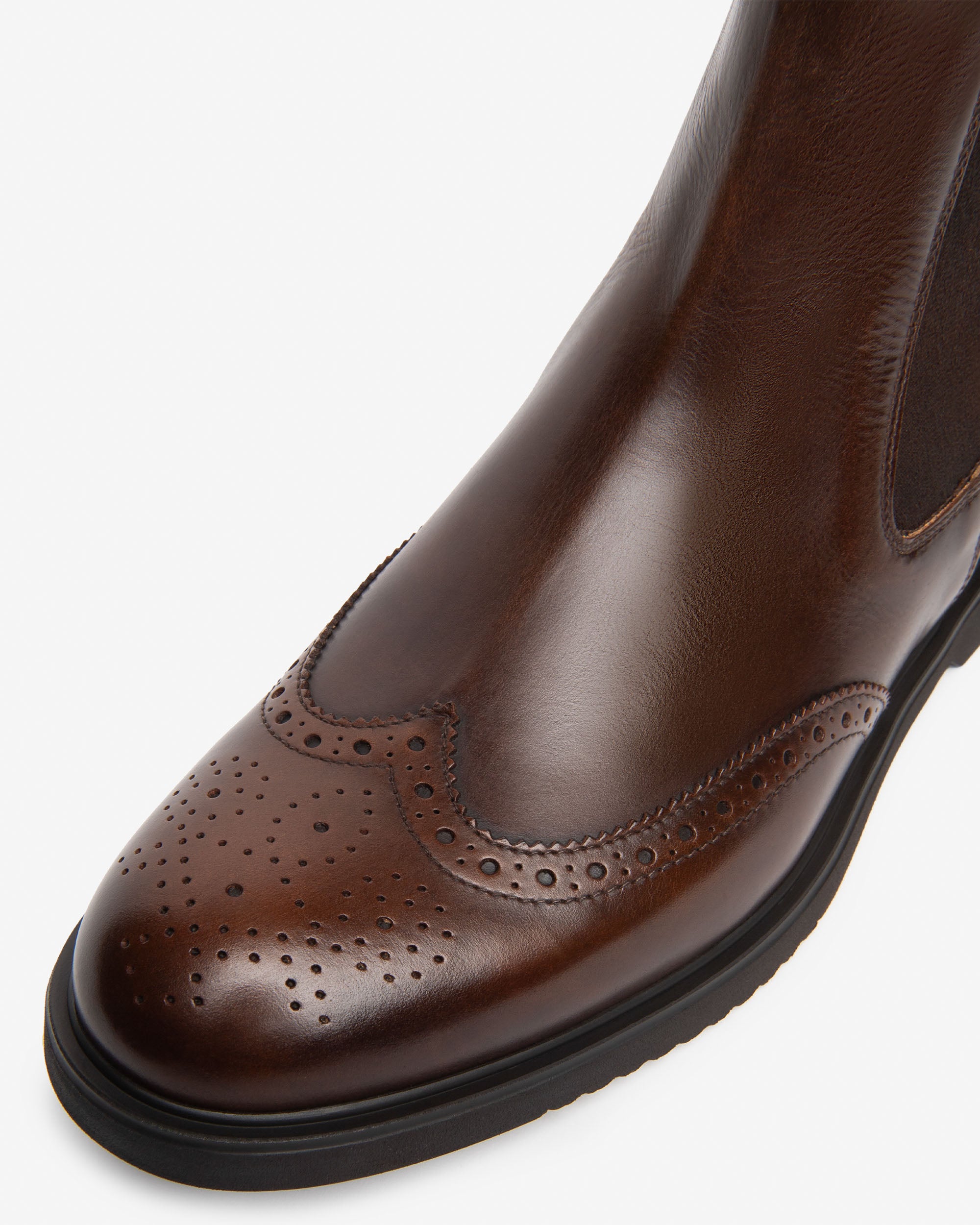 NeroGiardini Bottines Chelsea Homme Cuir Brogue