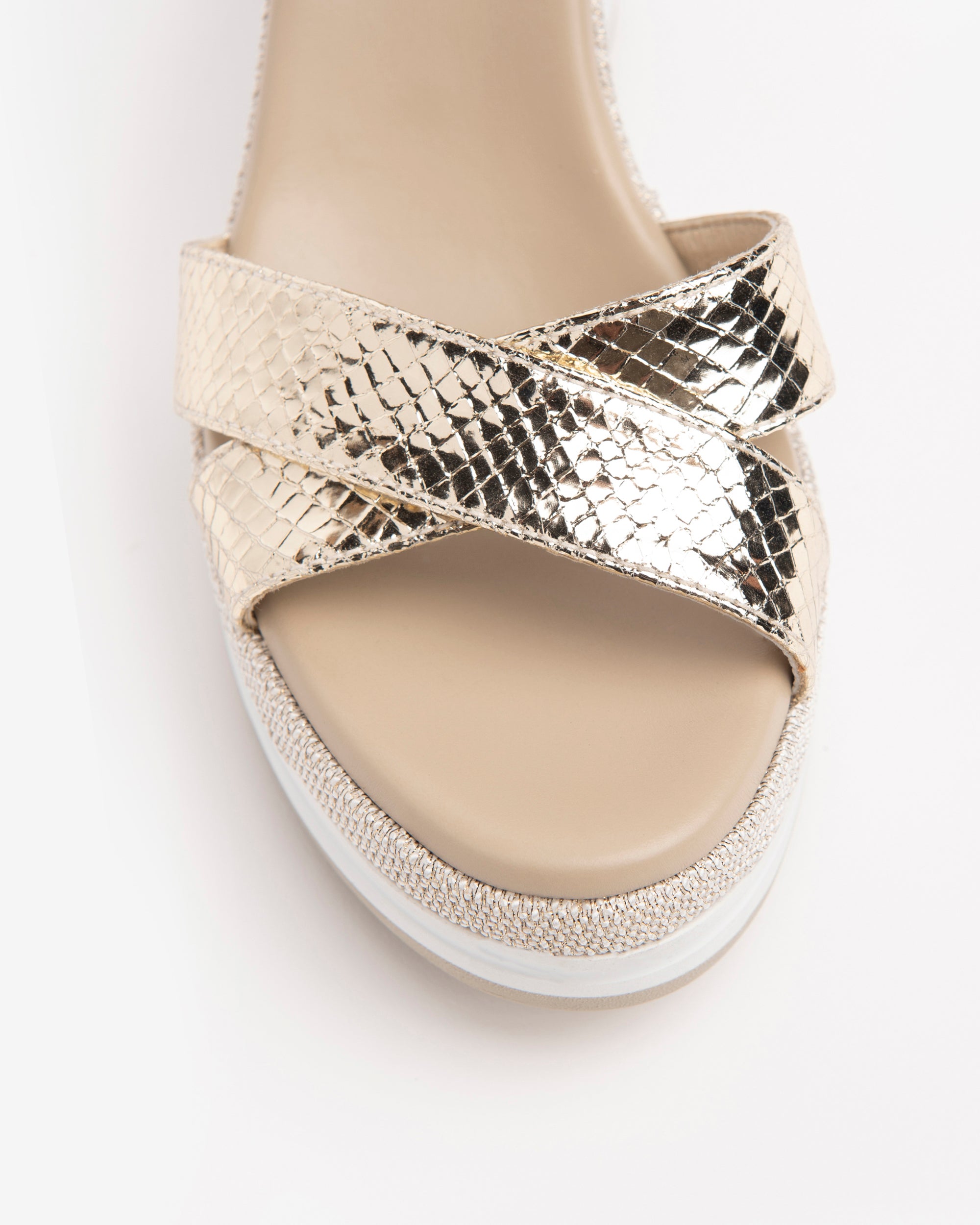 NeroGiardini Sandales Compensées Femme Cuir 38