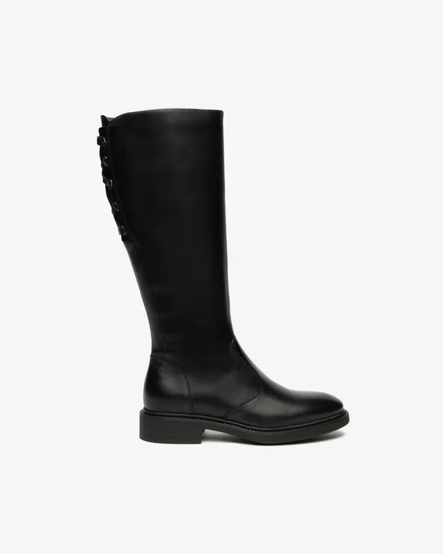 NeroGiardini Bottes Femme en Cuir Made in Italy
