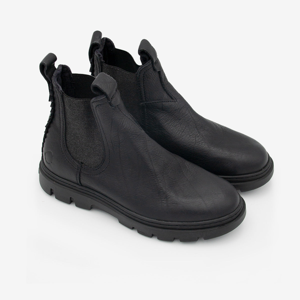 Satorisan Unalome Chelsea Premium bottines cuir noir