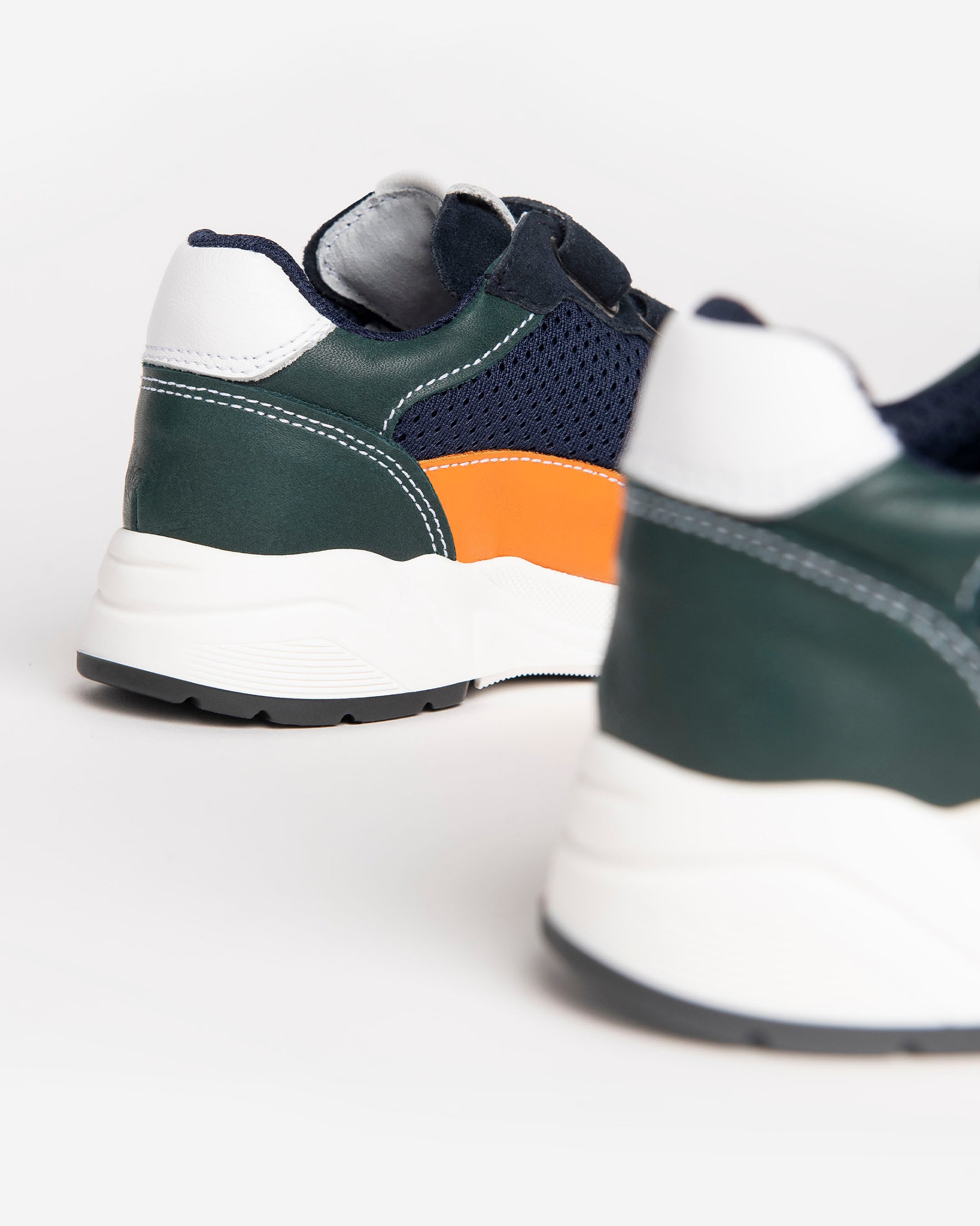Nerogiardini Sneakers Kids Garçon Cuir Velours Baskets Automne
