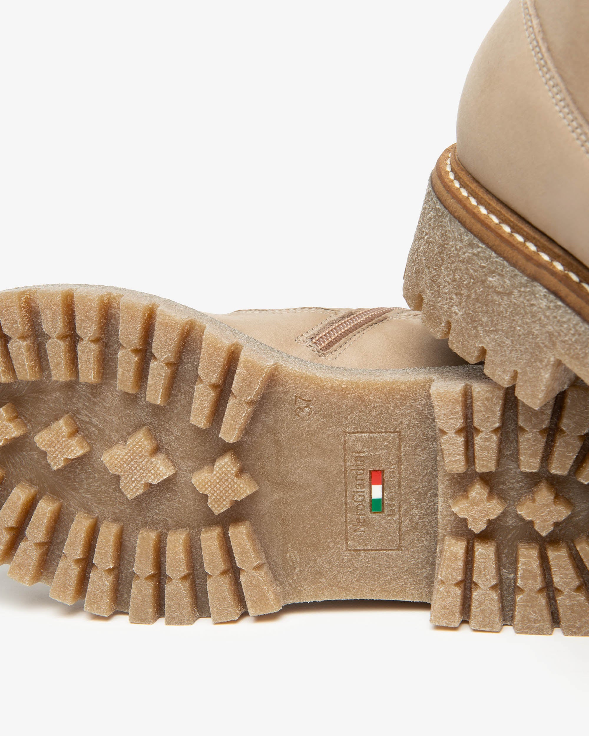 NeroGiardini Bottines Motardes Femme Cuir Made in Italy 35-41
