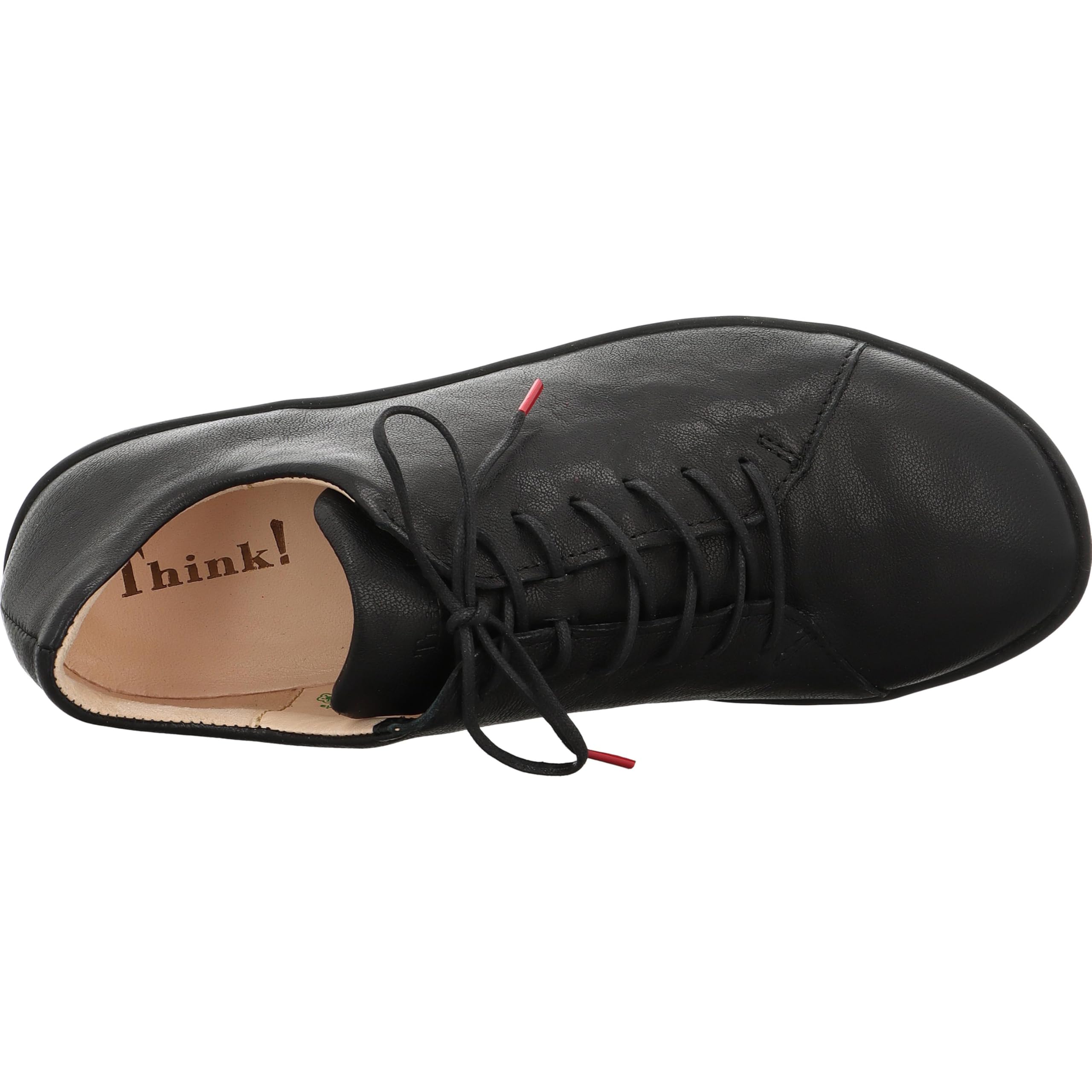 Think Sneakers femme cuir noir sans chrome