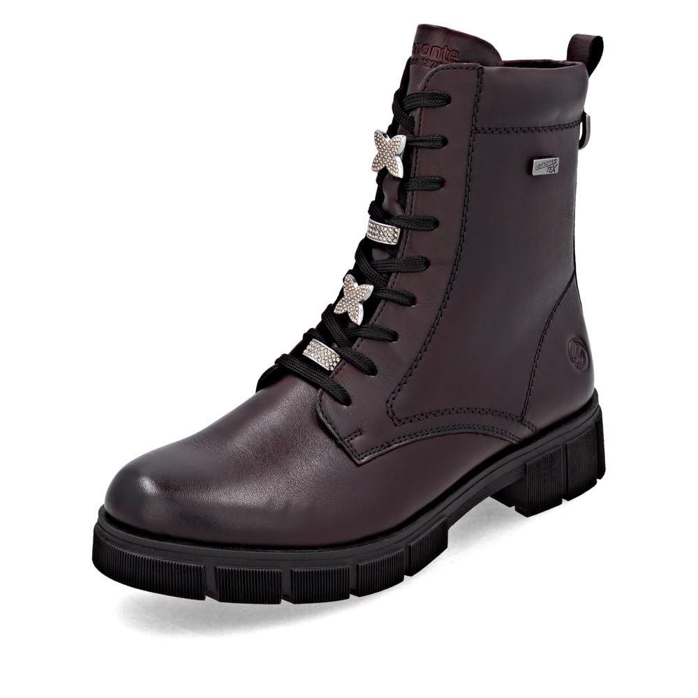 Remonte D2s73-24 Bottes à lacets cuir marron 39 EU