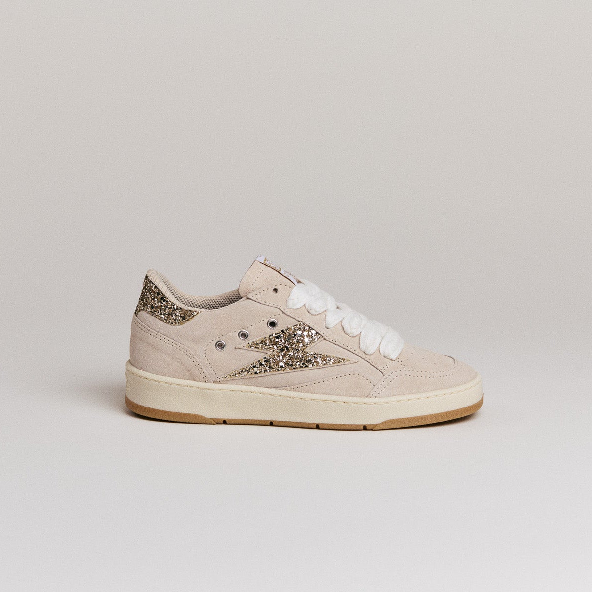 Semerdjian Dany D359 baskets beige daim tissu