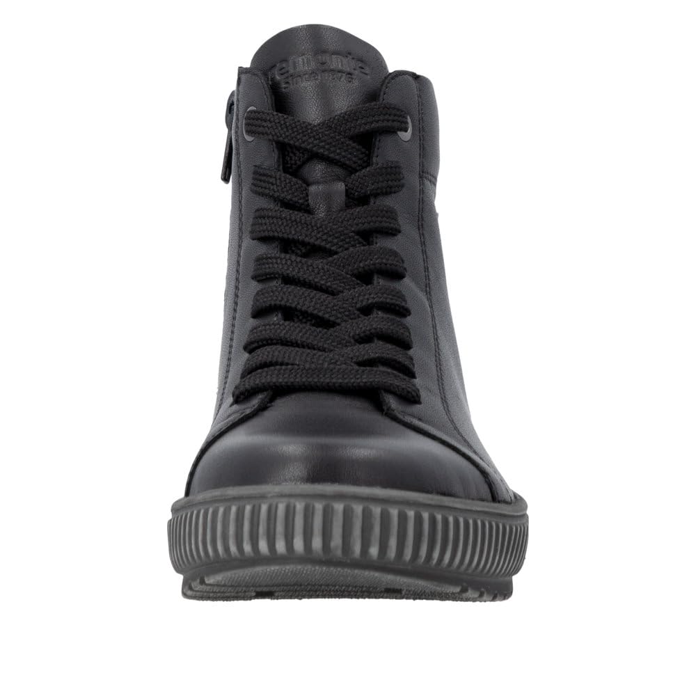 Remonte D0782 bottes à lacets femme bleu cuir TEX