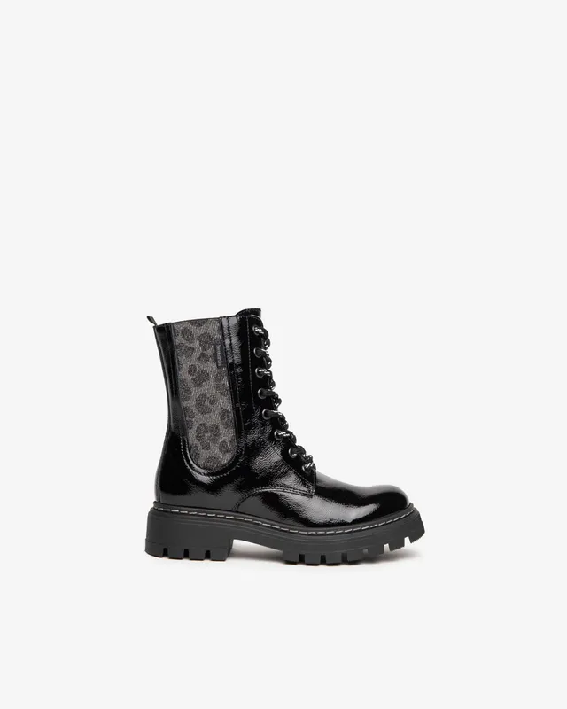 NeroGiardini Teens bottines vernis fille lacets