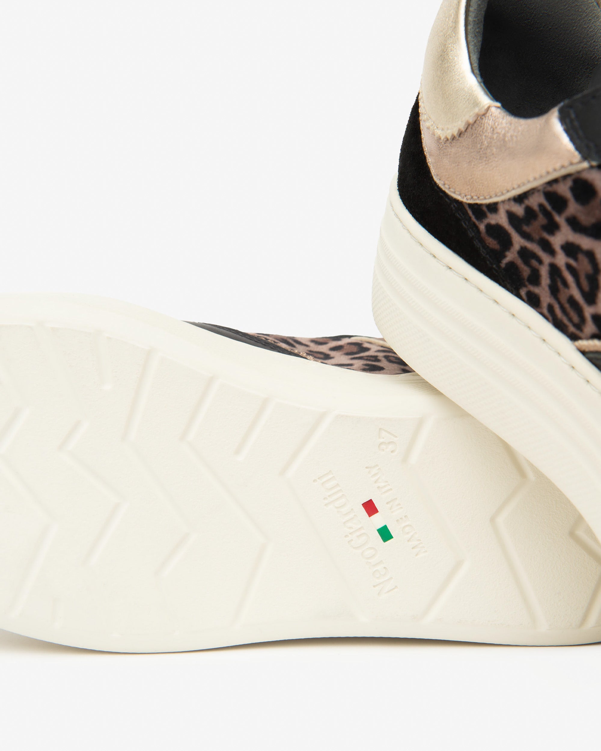 NeroGiardini Sneakers Cuir Baskets Femme Memory Hiver
