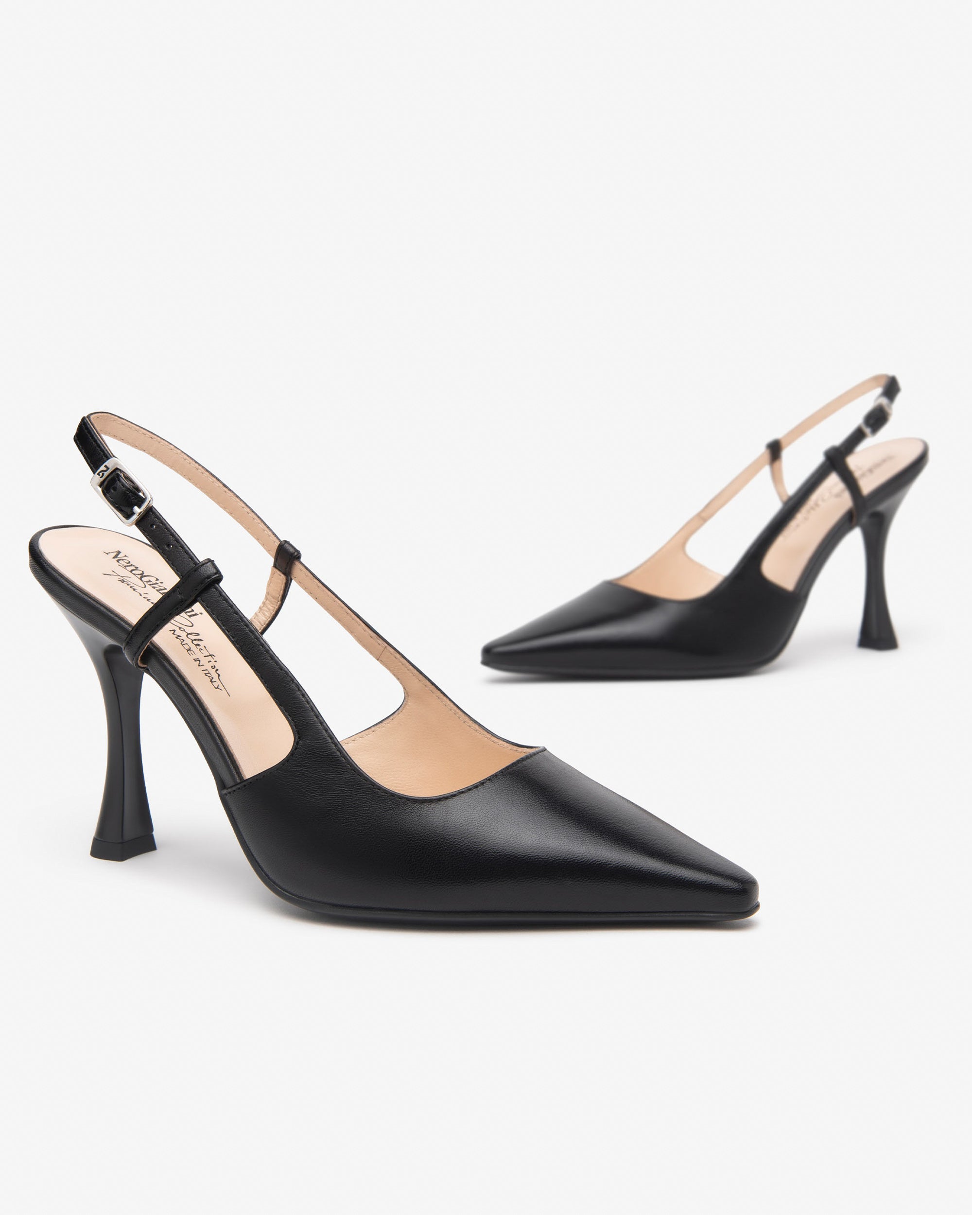 Nerogiardini Slingbacks Femme Cuir 38 Premium Mariage