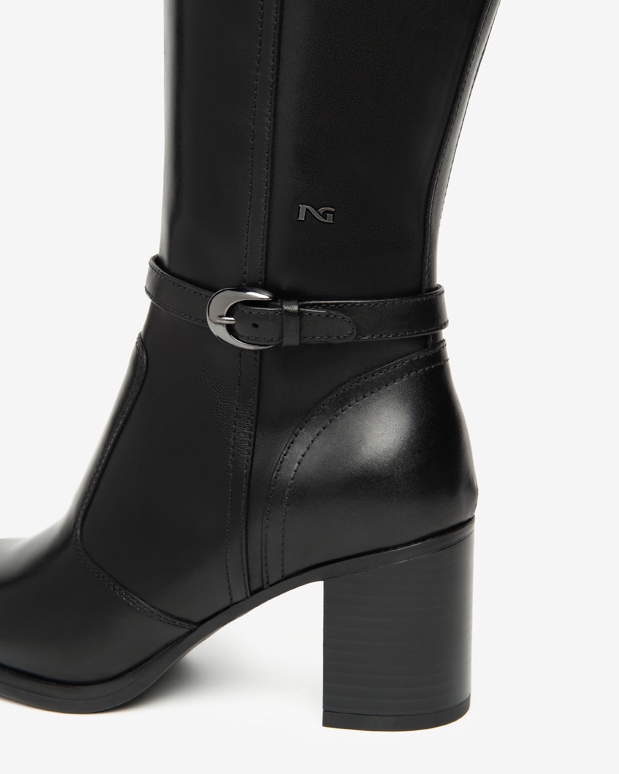 NeroGiardini Bottes Bottes Femme Cuir Hiver 38