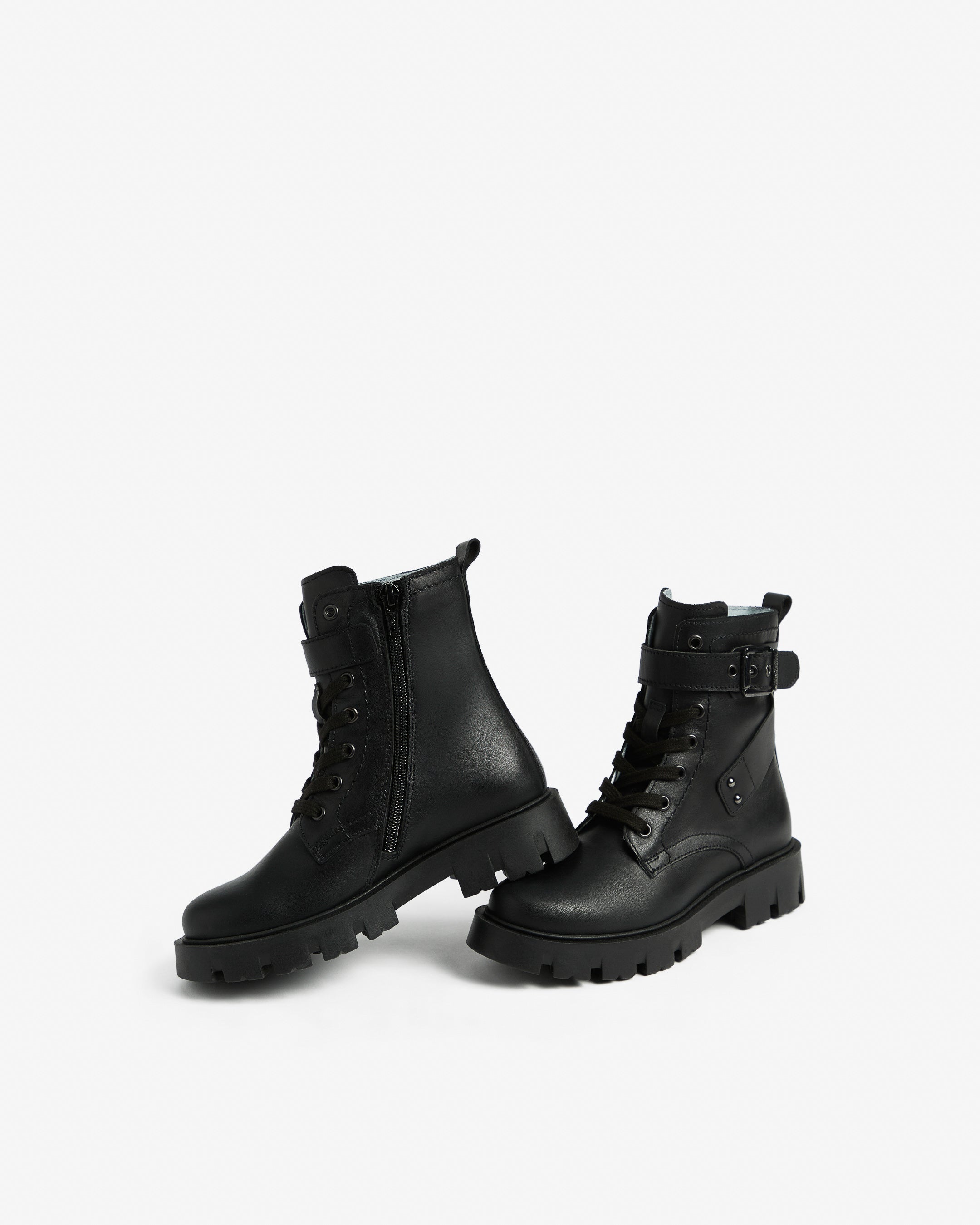 NeroGiardini Bottines bottines fille cuir motardes