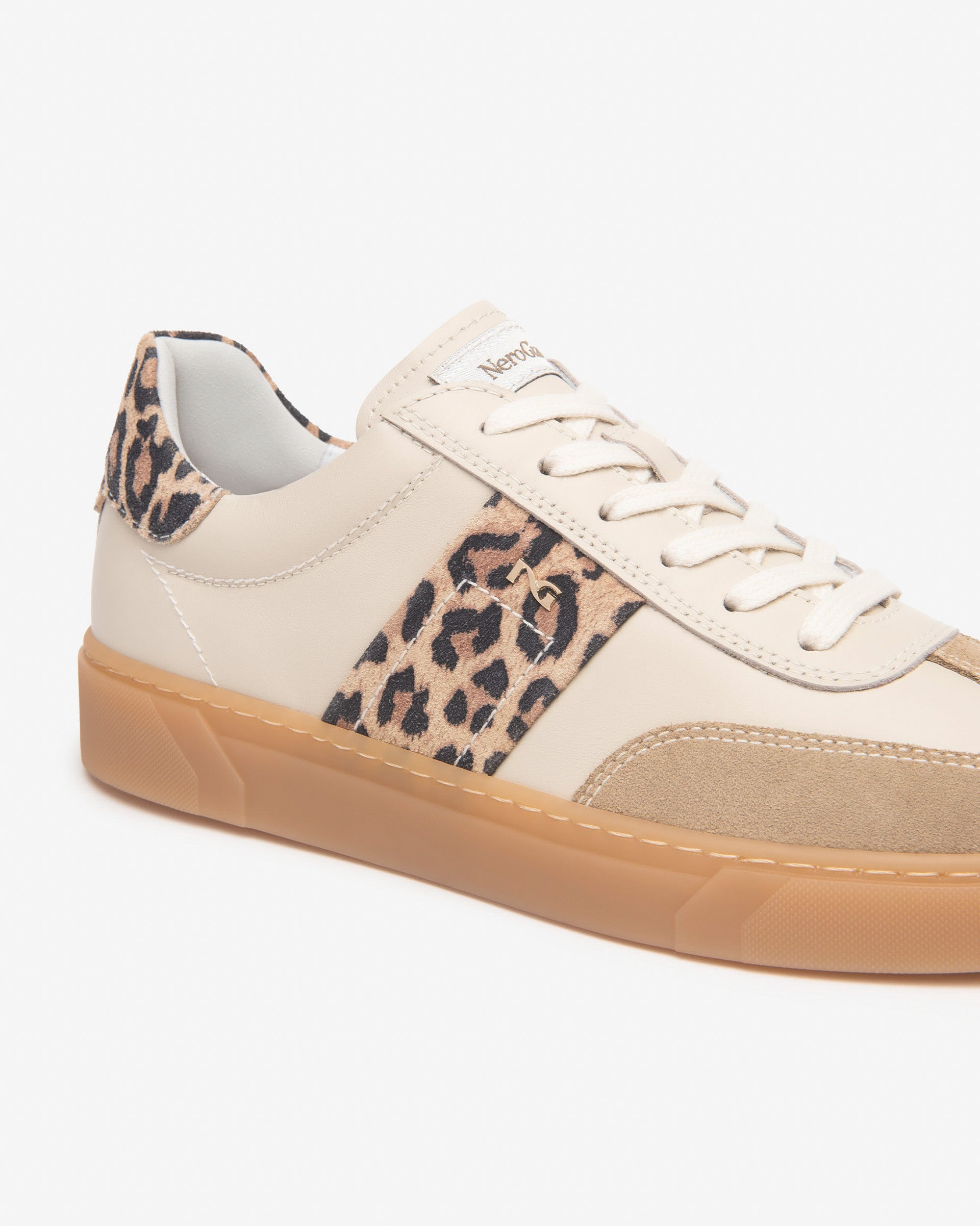 NeroGiardini Sneakers cuir femme printemps-été