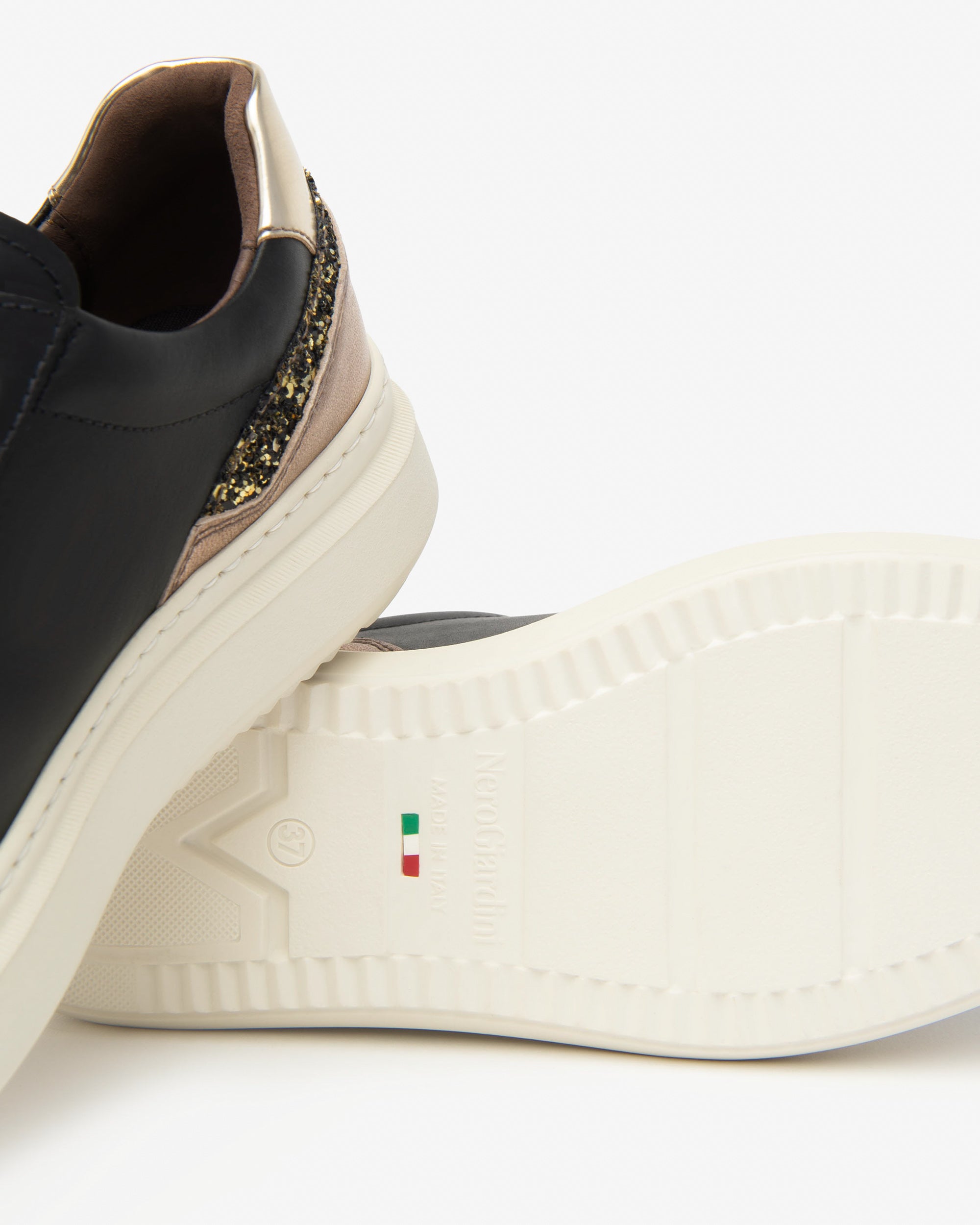 NeroGiardini Sneakers Femme Cuir Velours 35-41 Hiver