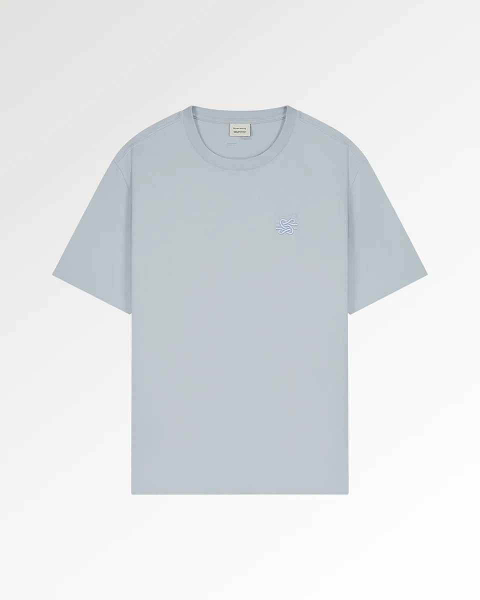 Filling Pieces Knot t-shirt bleu Celestial coton