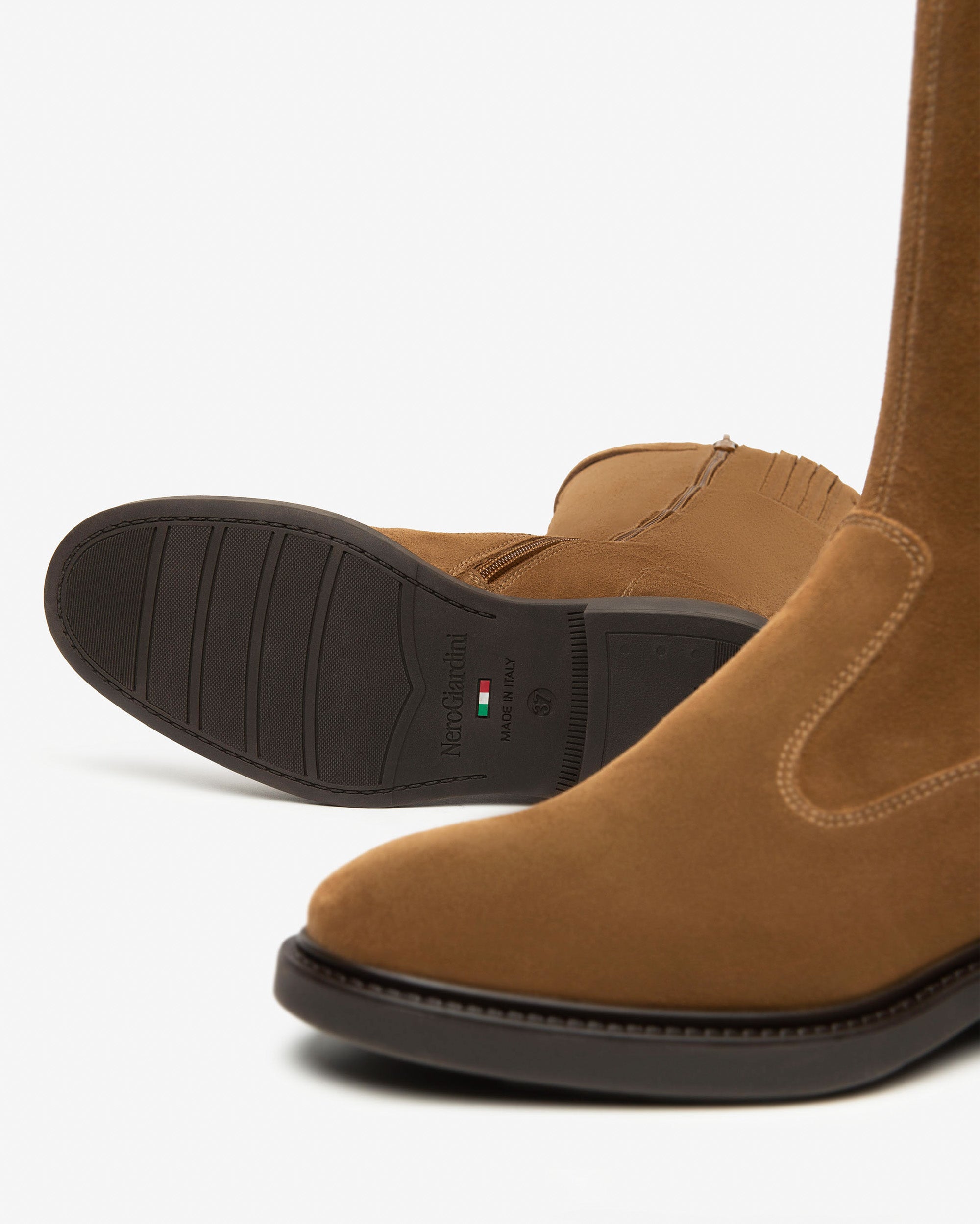 Nerogiardini Bottes Femme Cuir Velours 35-41 Automne Hiver