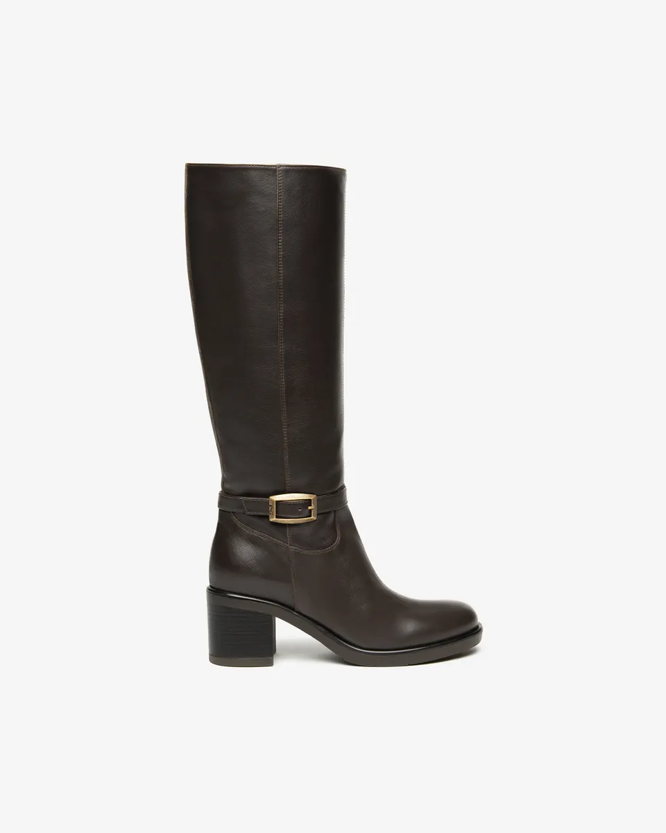 NeroGiardini Bottes bottes femme cuir pointure 38 italiennes