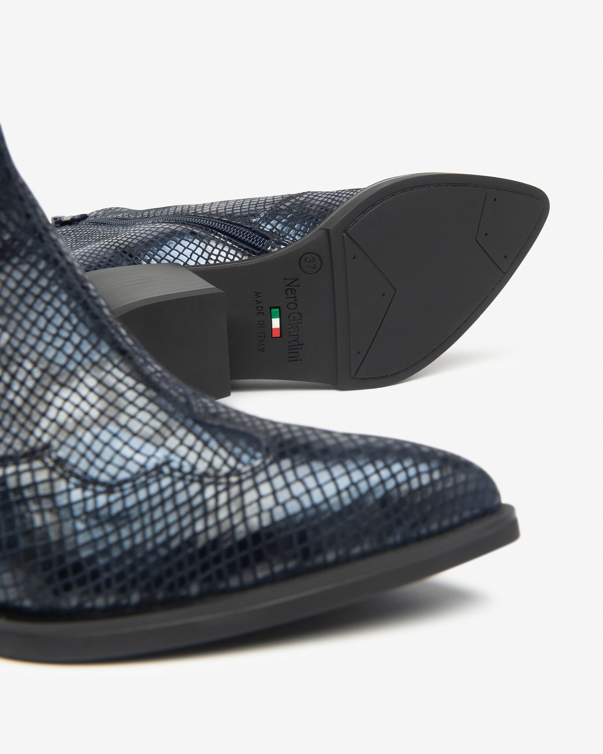NeroGiardini Bottines Chelsea Boots Femme Cuir 38