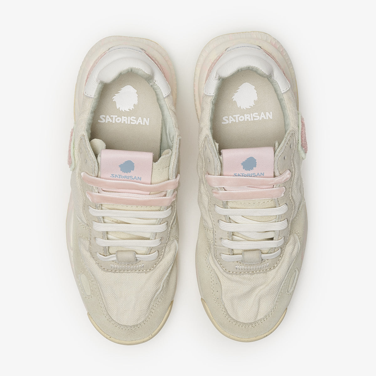 Satorisan Chacrona Linen sneakers Chantilly Cream