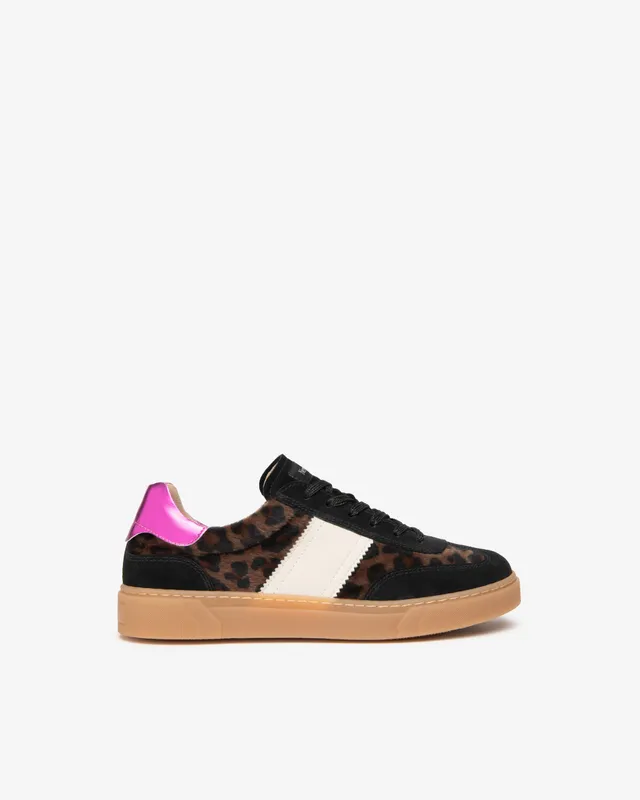 NeroGiardini Sneakers Femme Daim Animalier Confort