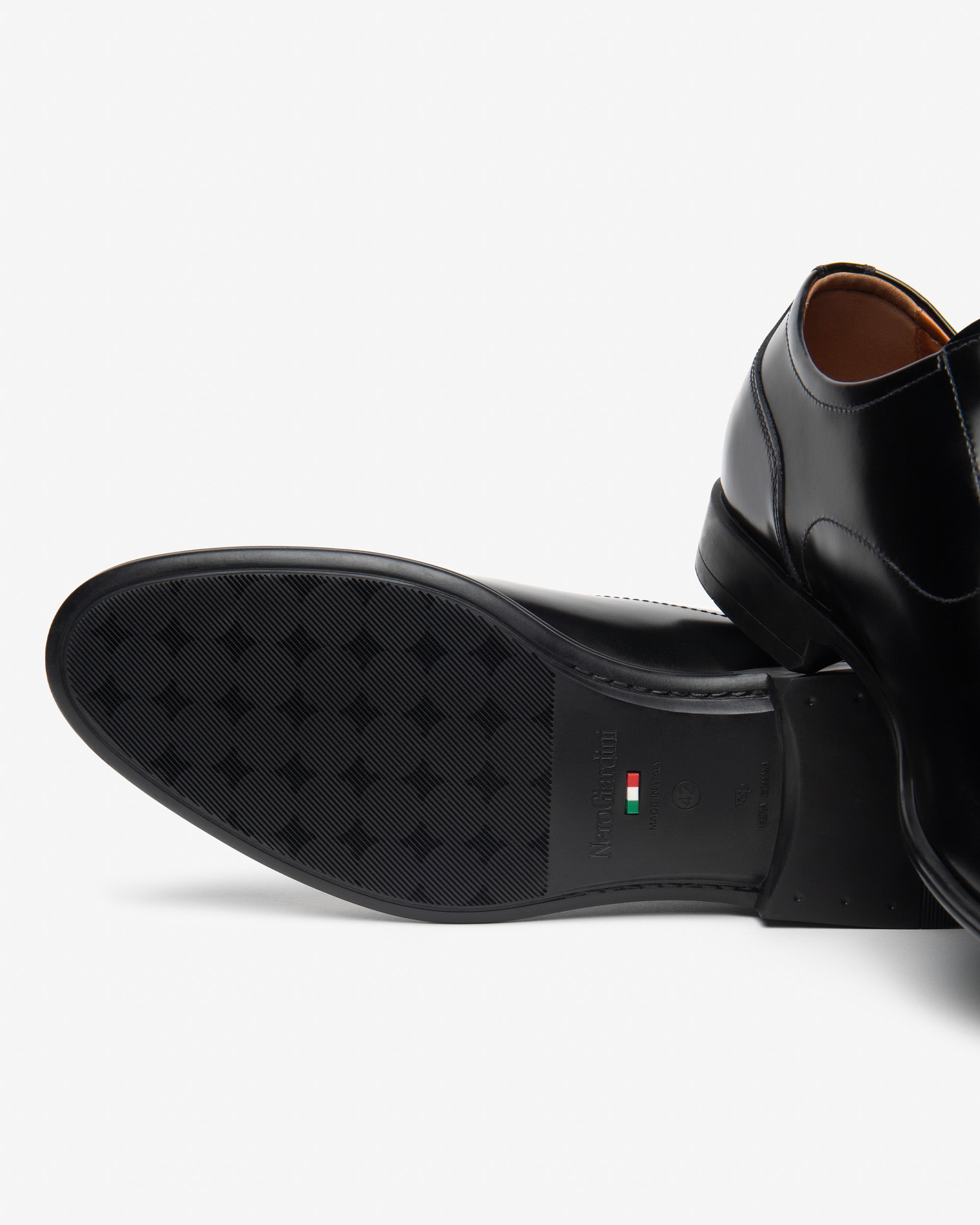 Nerogiardini Chaussures à lacets derbies cuir homme premium
