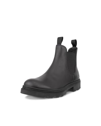ECCO Grainer Botte Chelsea Femme Cuir Confort Ville