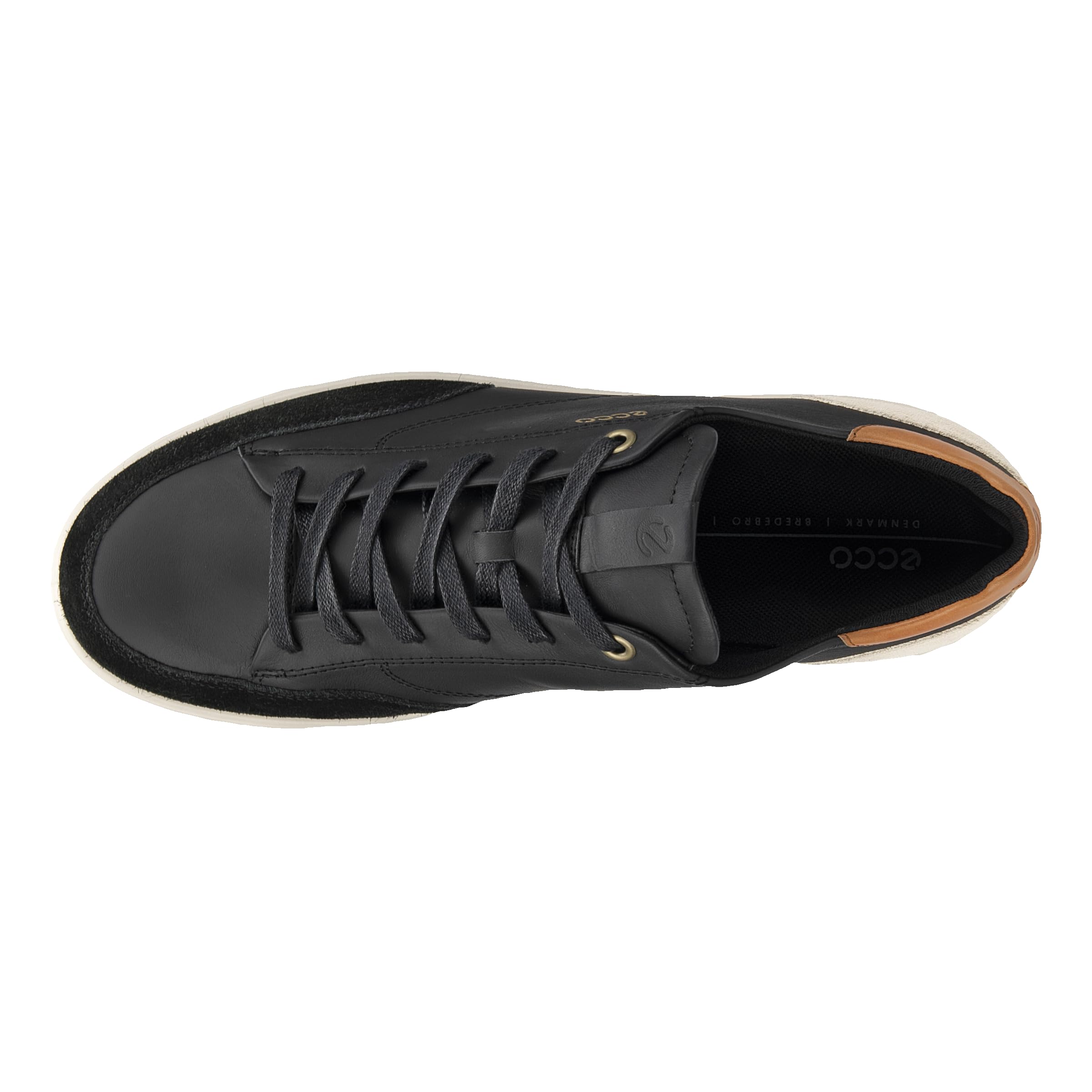 ECCO Street Lite sneakers femme black limestone cuir souple