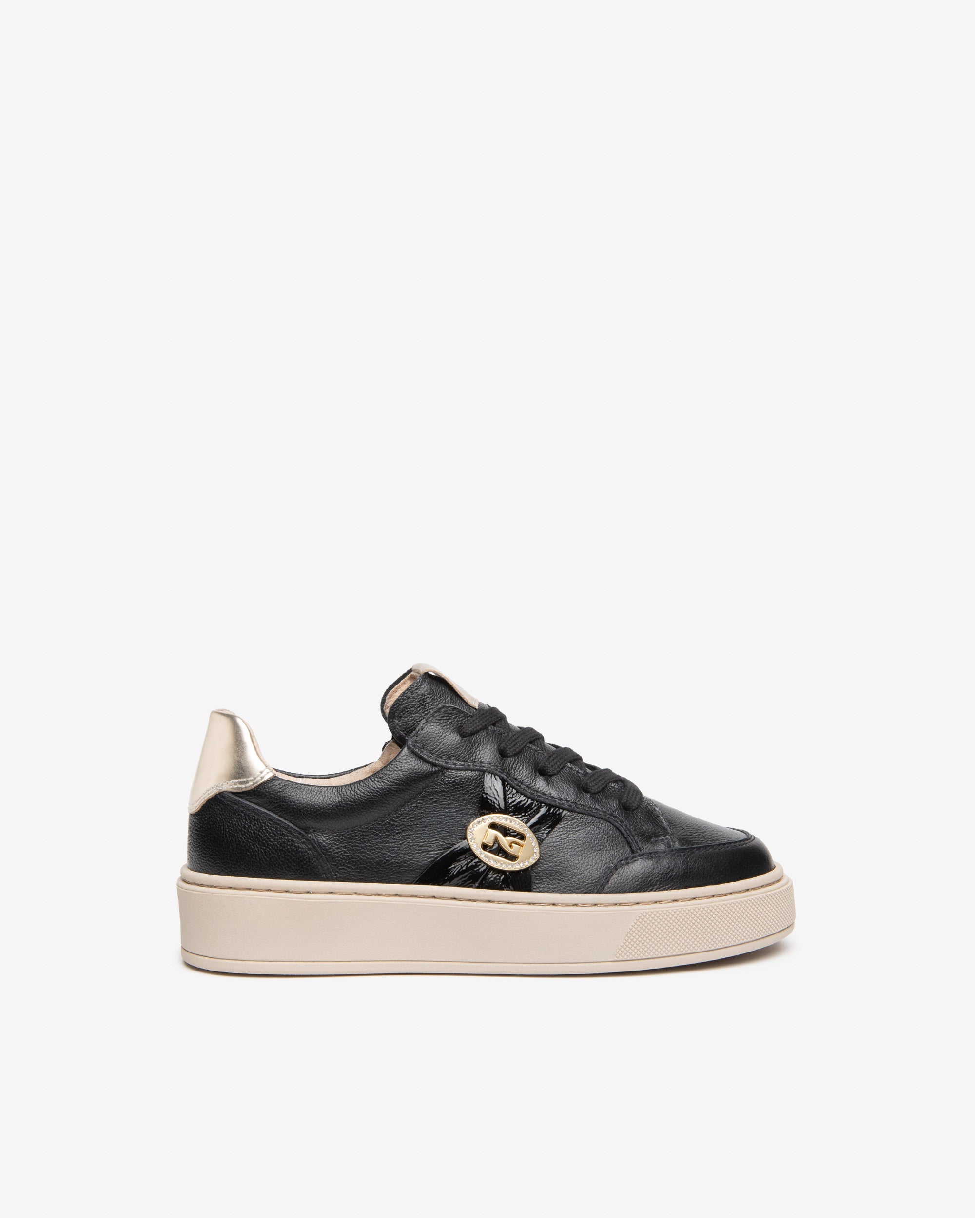 NeroGiardini Sneakers Teen Fille Cuir Vernis Zip