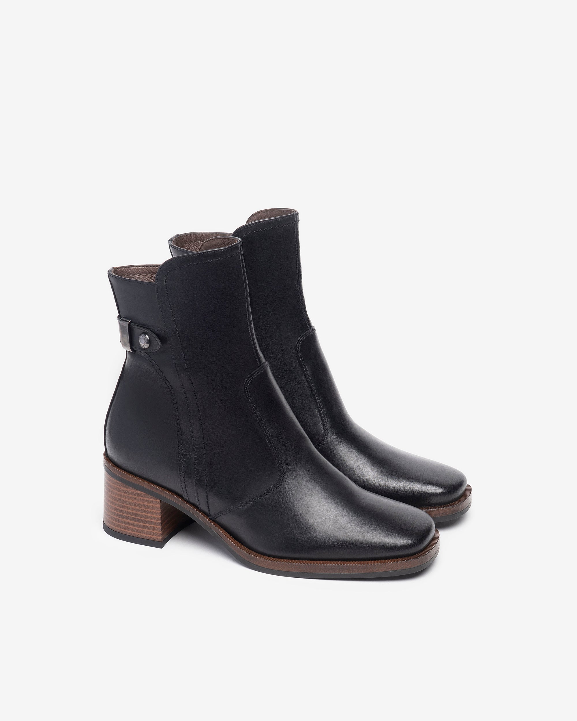 NeroGiardini Bottines Femme en Cuir Automne Hiver