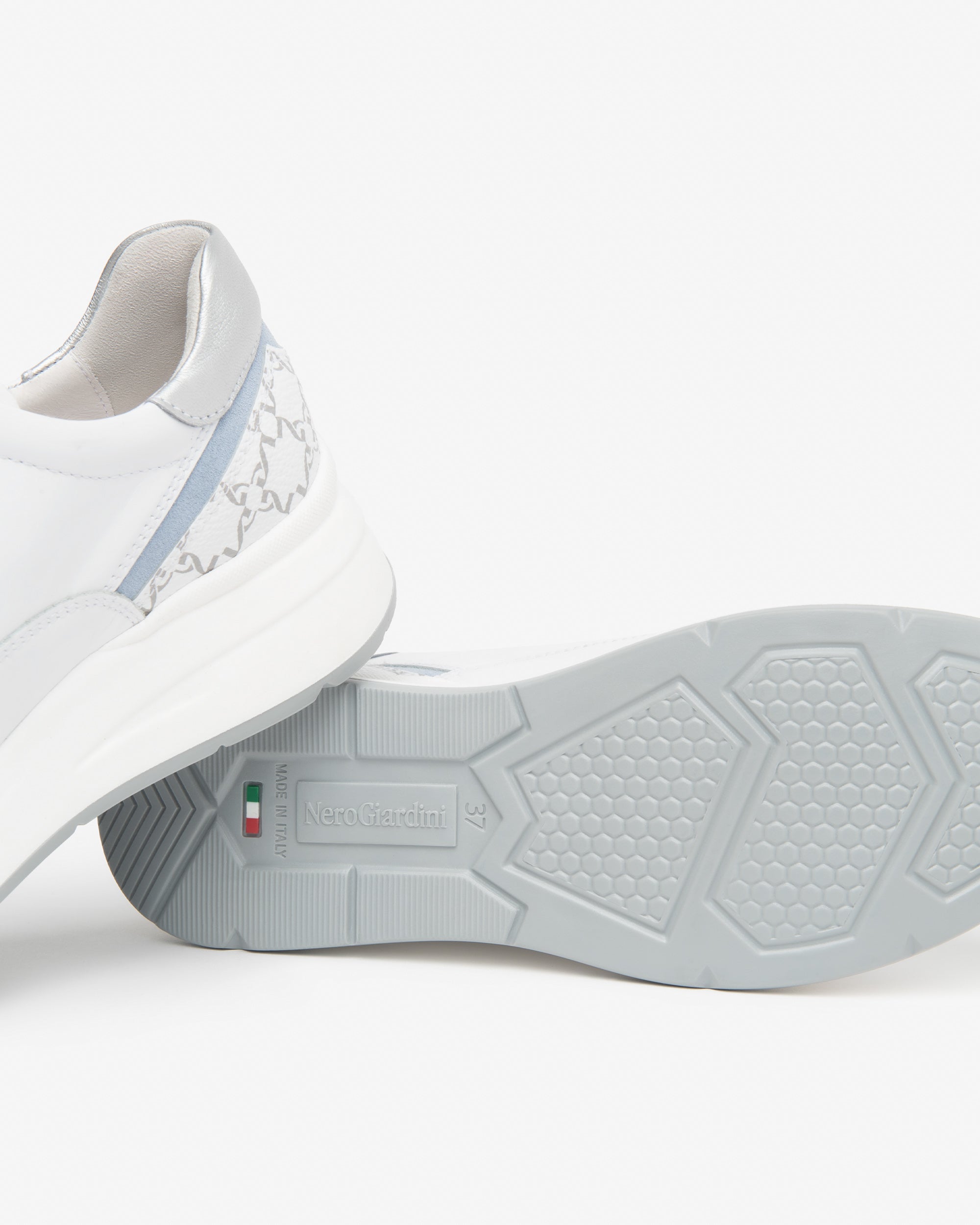 NeroGiardini Sneakers basket femme cuir technique 38