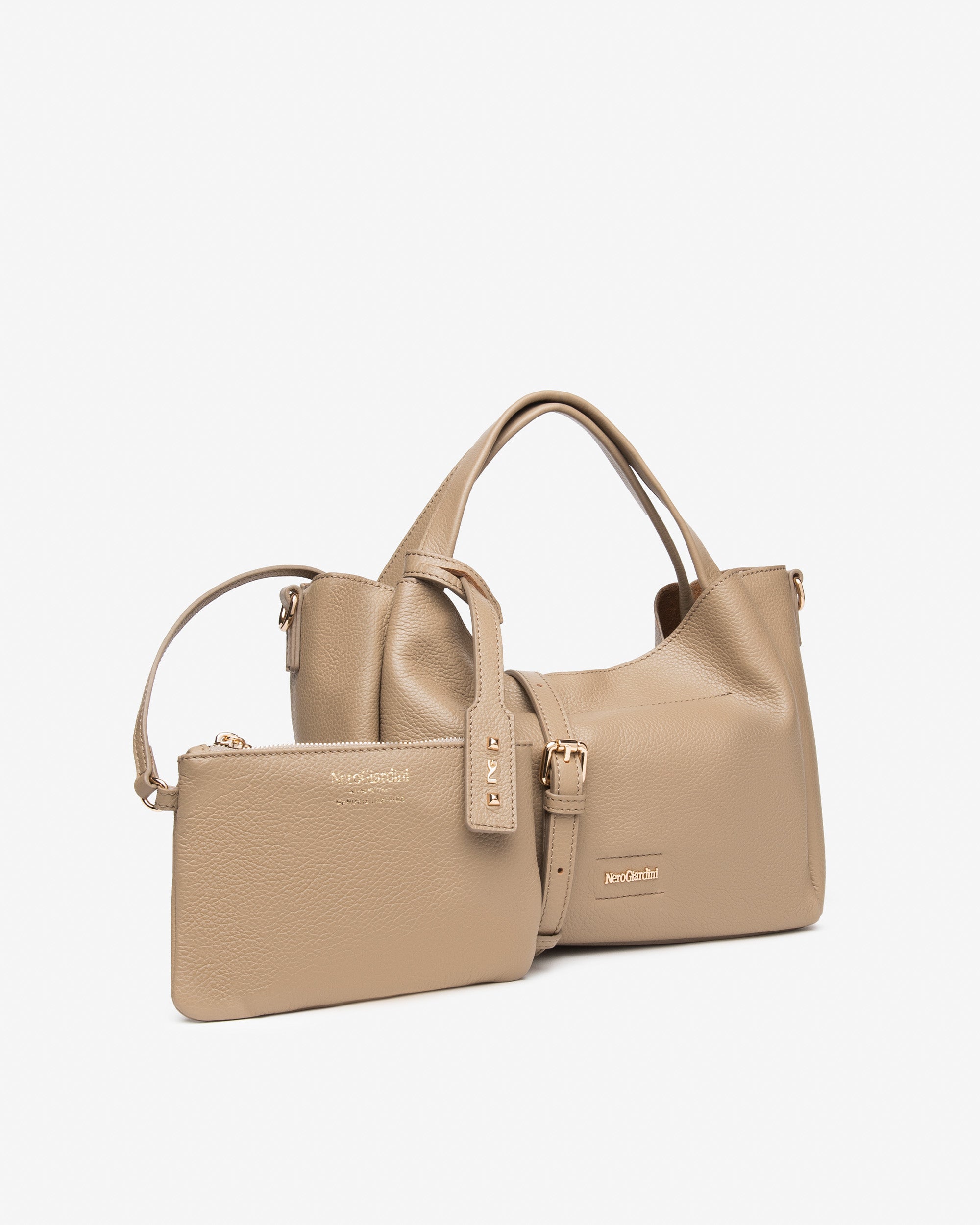 NeroGiardini Sacs Besace Femme Cuir PZ Italie