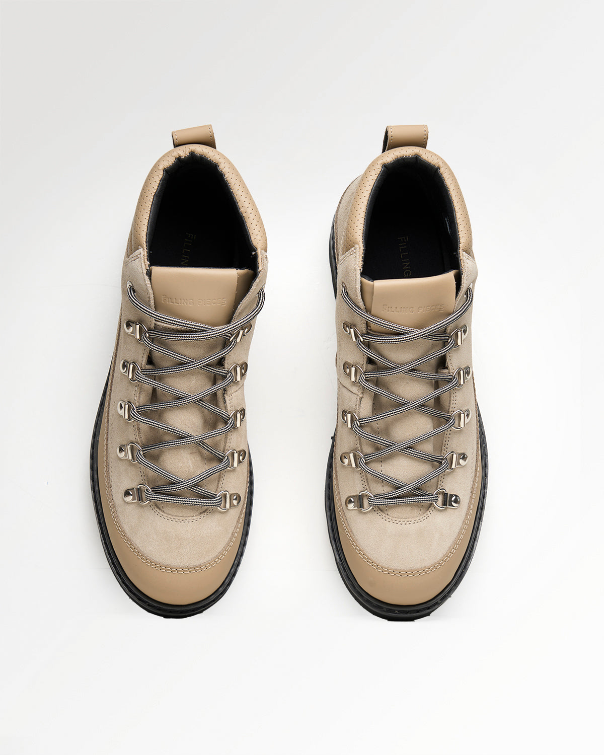 Filling Pieces Glacier Boot Suede Taupe boots taupe