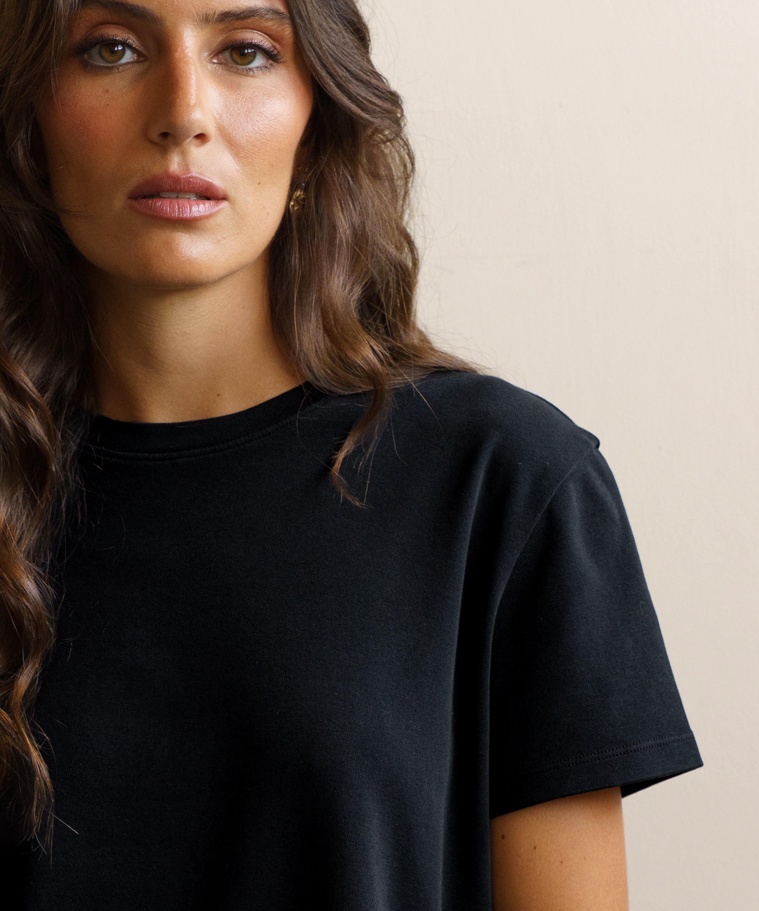 JAK T-Shirt 01 t-shirt femme noir coton bio