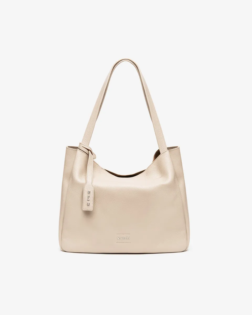NeroGiardini Sacs besace femme cuir hobo automne