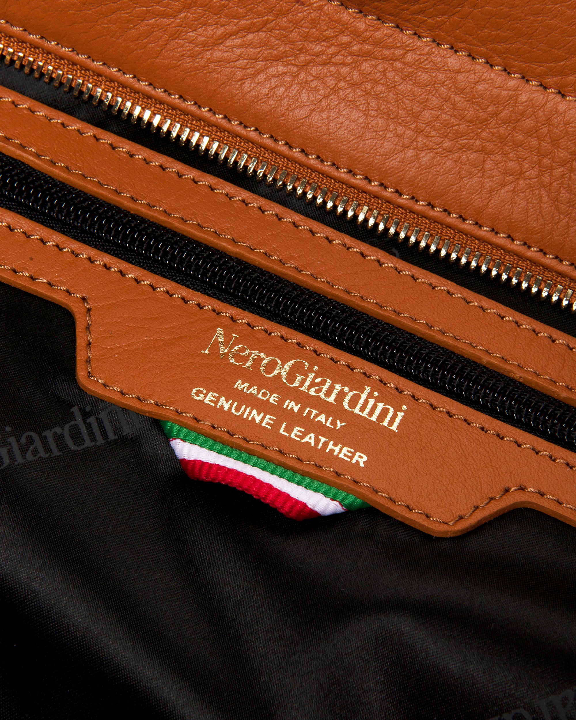 NeroGiardini Sac Épaule Femme Cuir Souple