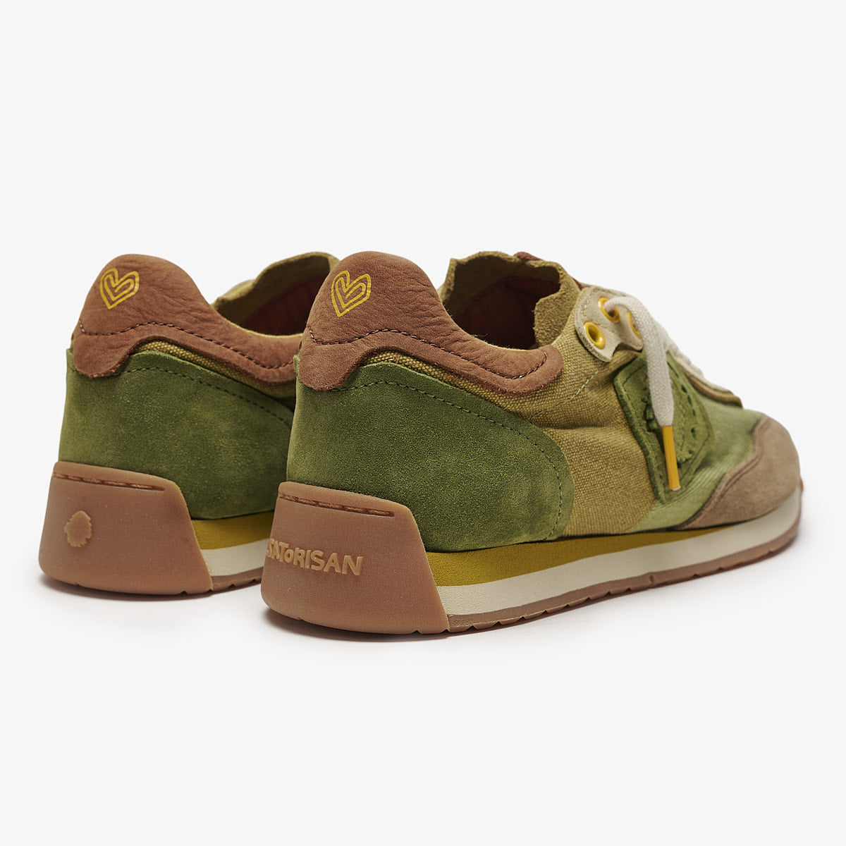 Satorisan Ensō Gaia baskets camouflage moss toile