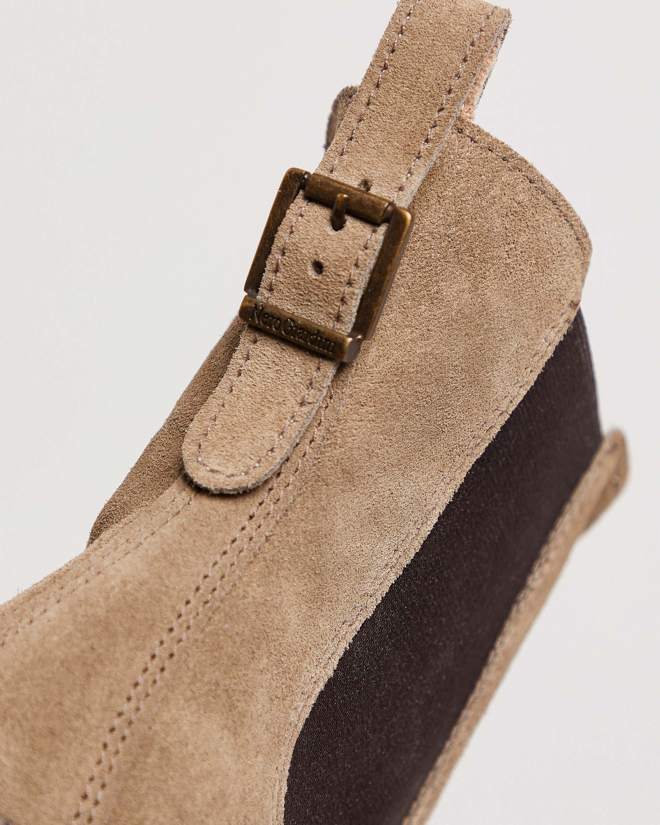NeroGiardini Bottines cuir velours fille Teen