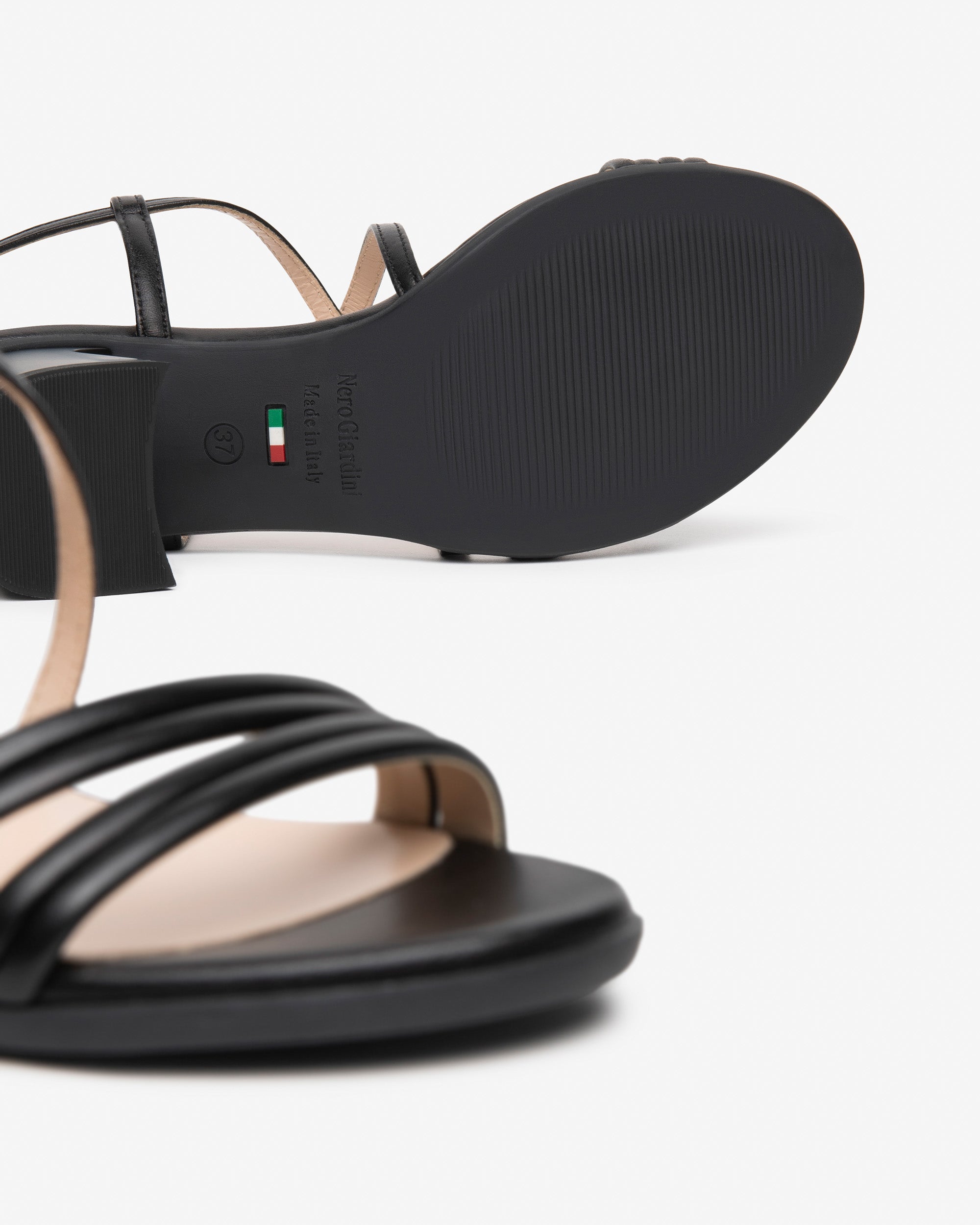 NeroGiardini Sandales Femme Cuir Sandales Été Confort