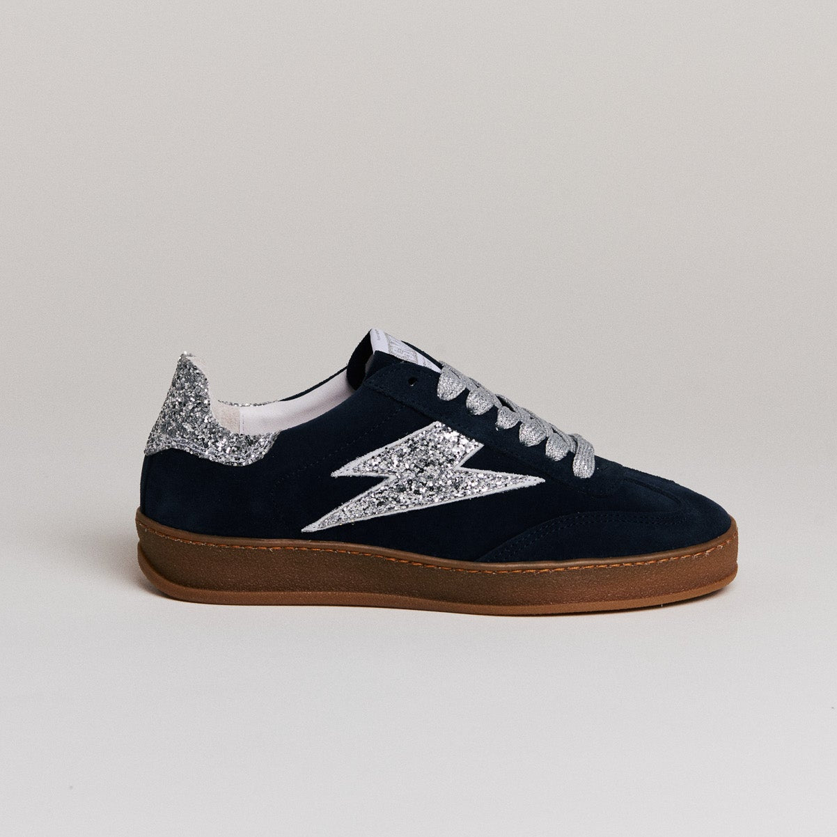SMR Semerdjian India D583 Sneakers Daim Bleu Marine