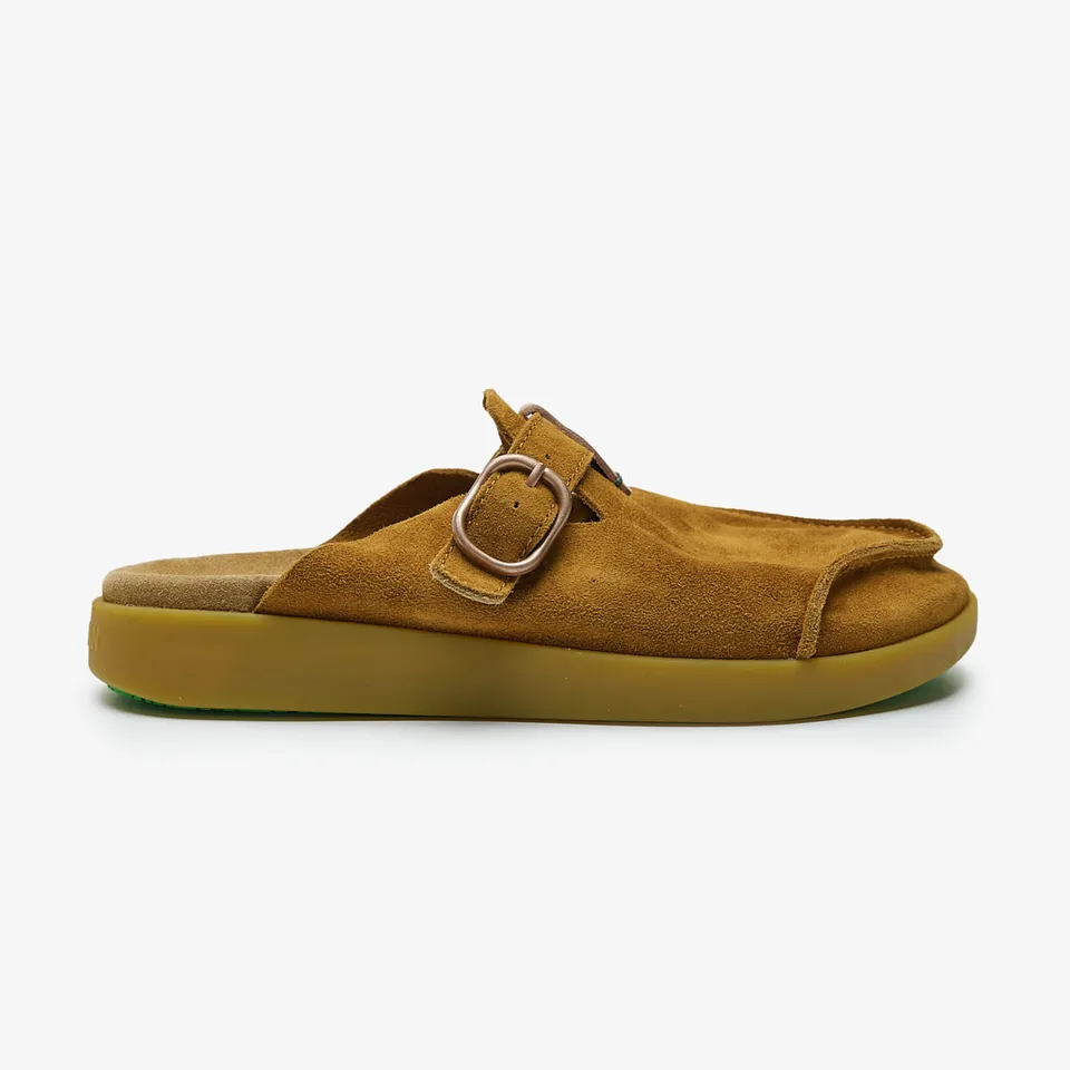 Satorisan Hoote Lux Slip-On Amber Daim Sans Lacets Homme