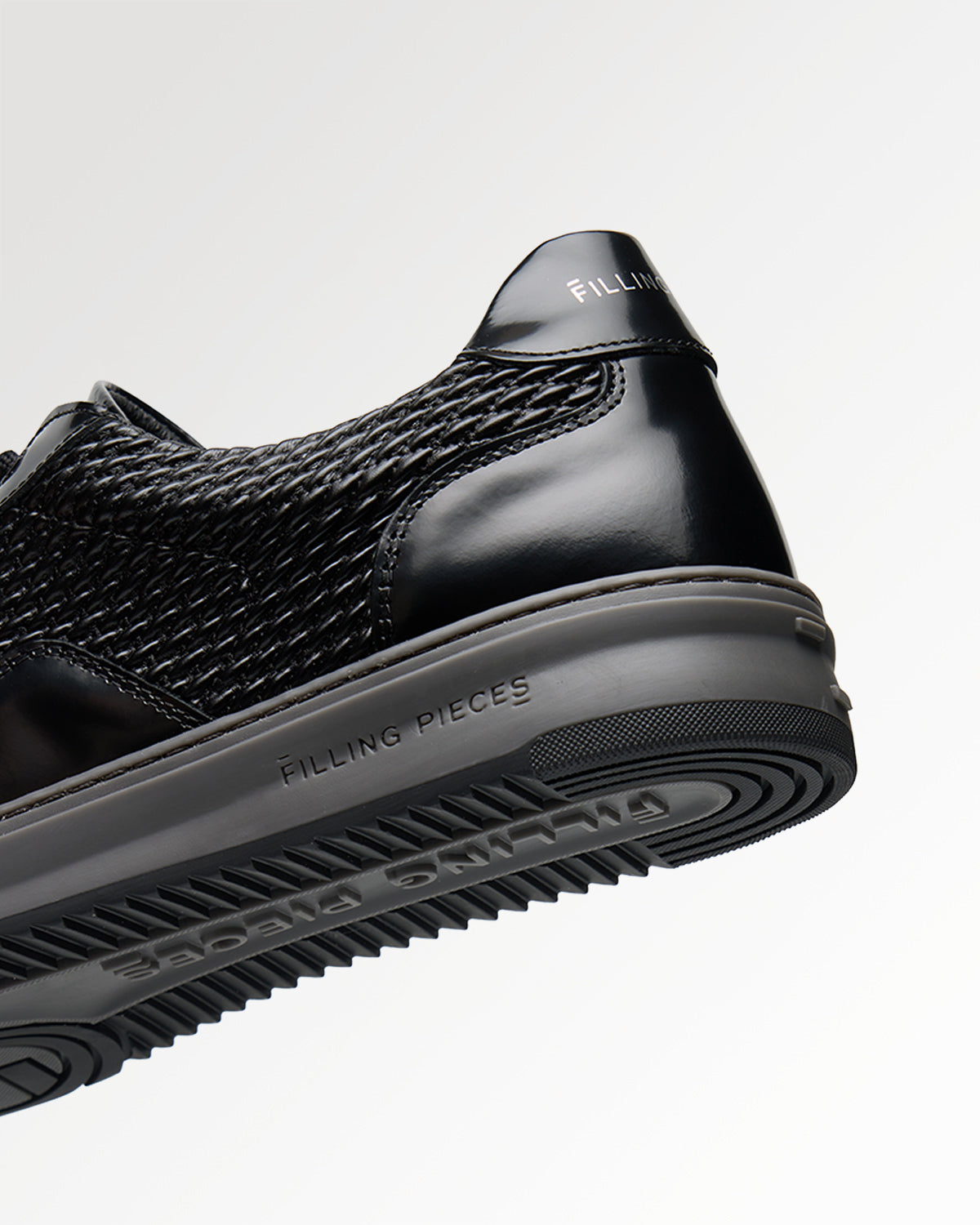 Filling Pieces Mondo Reed Black sneaker noir cuir 42