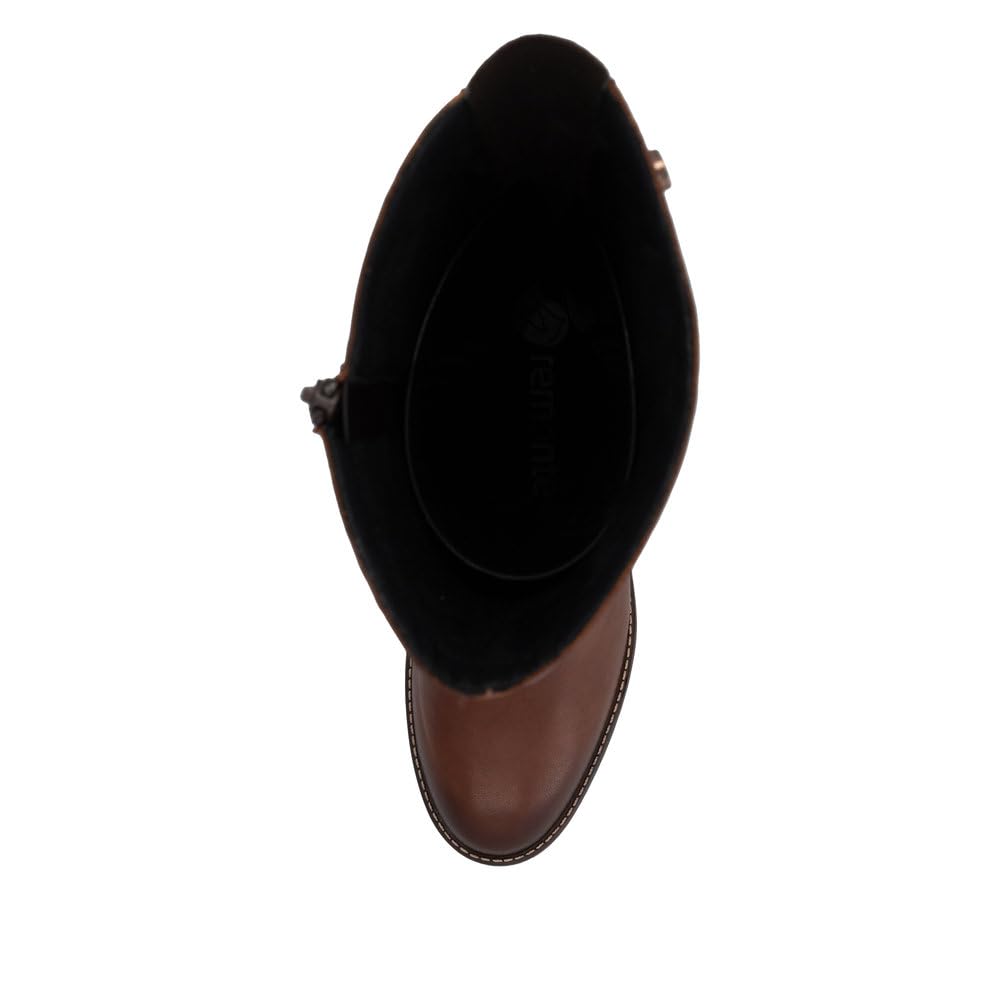 Remonte D2A78 bottes montantes marron 39 EU cuir lisse