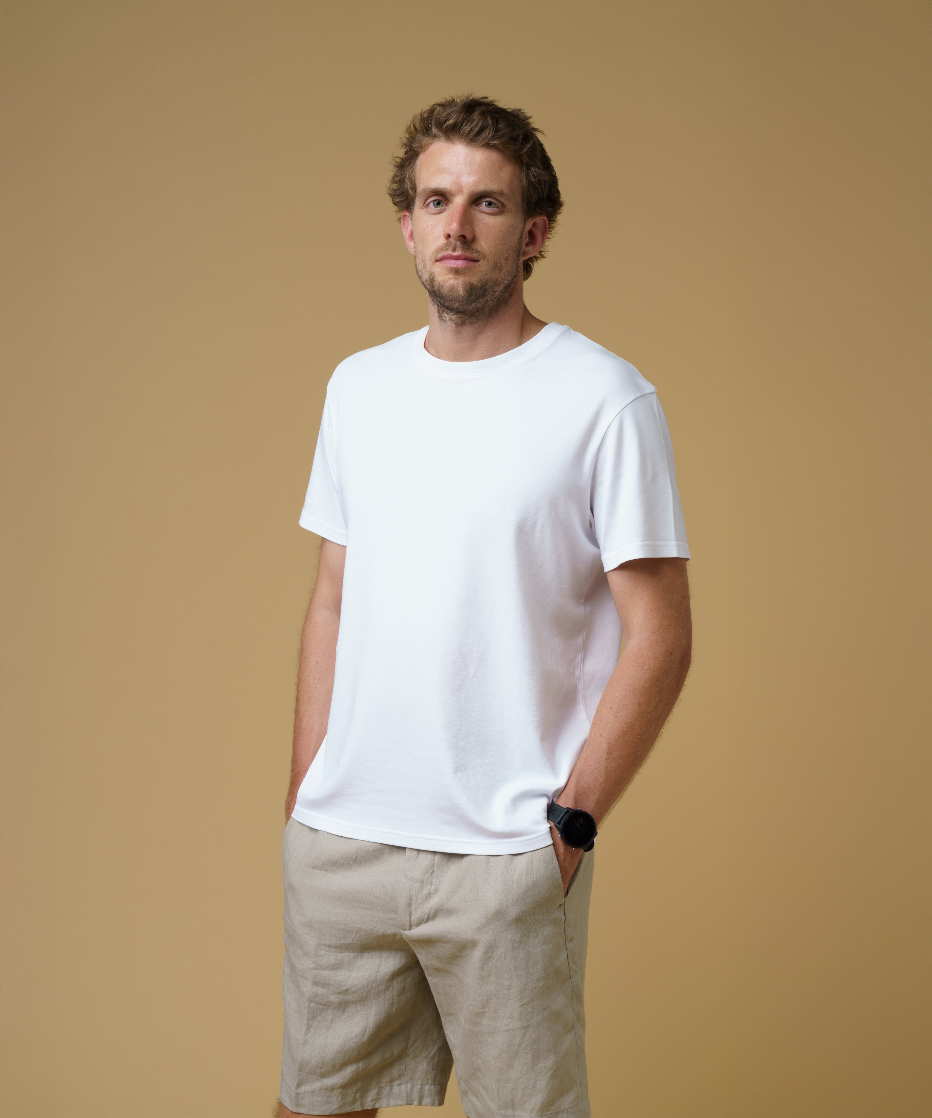 JAK T-Shirt 01 t-shirt homme blanc coton bio