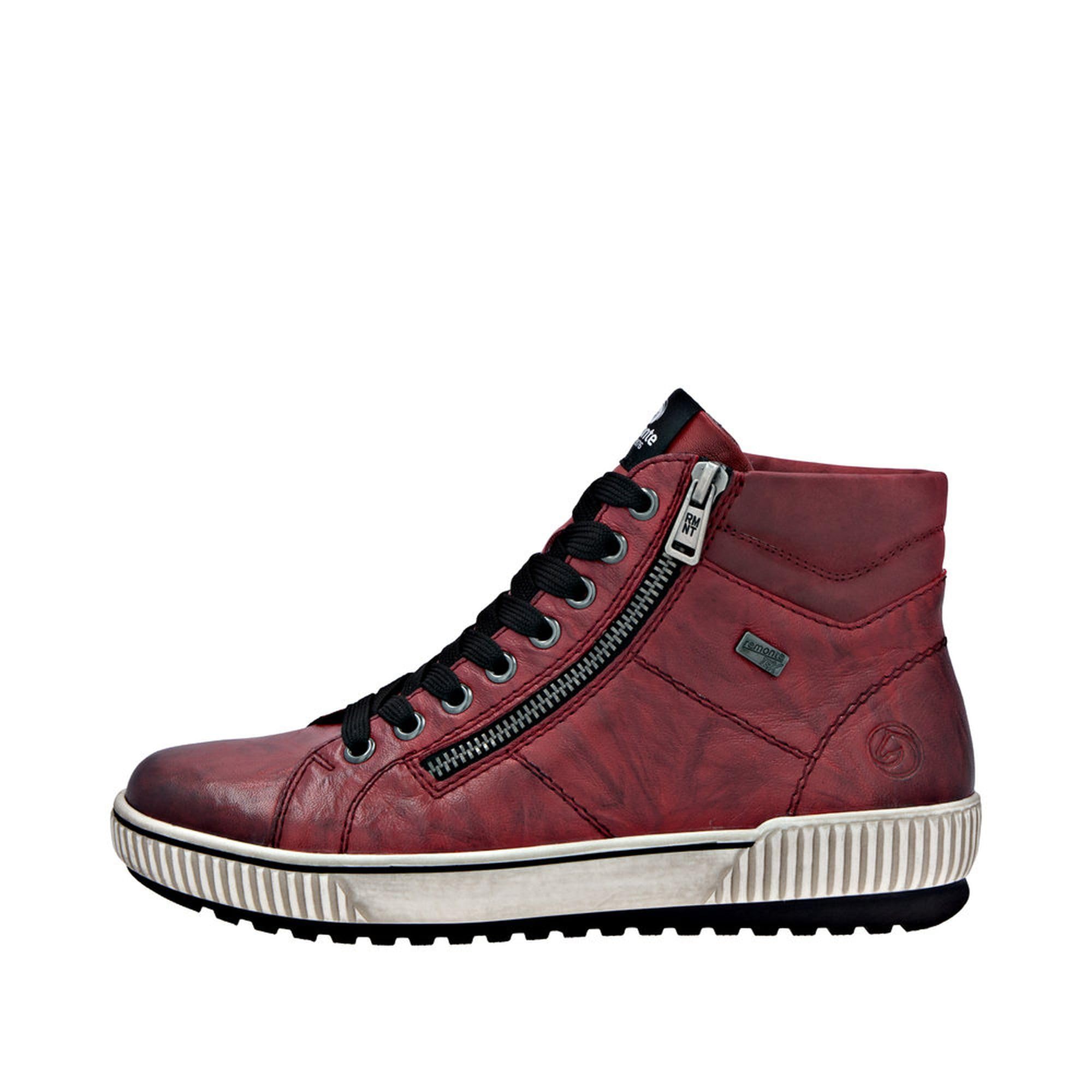 Remonte D0772 Bottes à Lacets Femme Rouge 39 EU